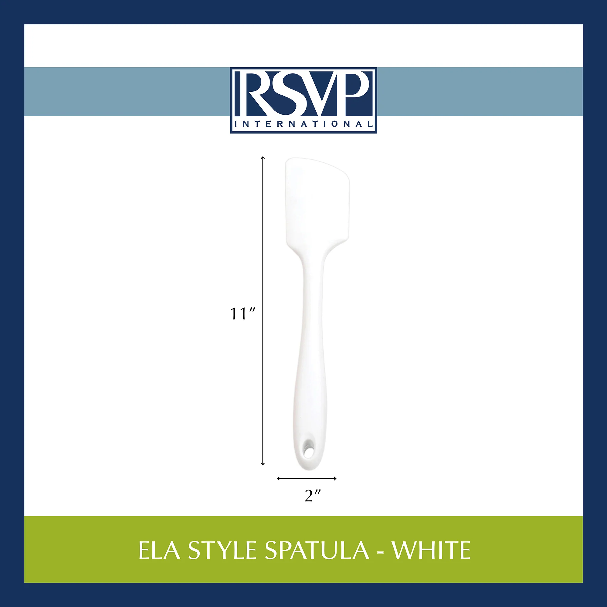 Ela Style Spatula - White