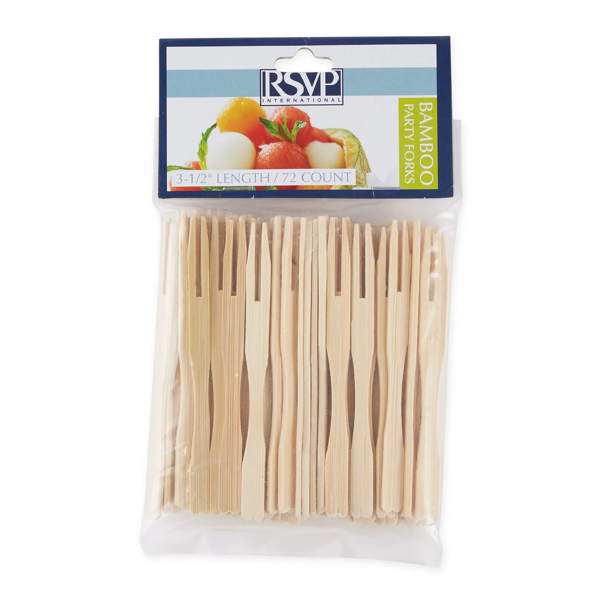 Bamboo Party Fork - 72 Count