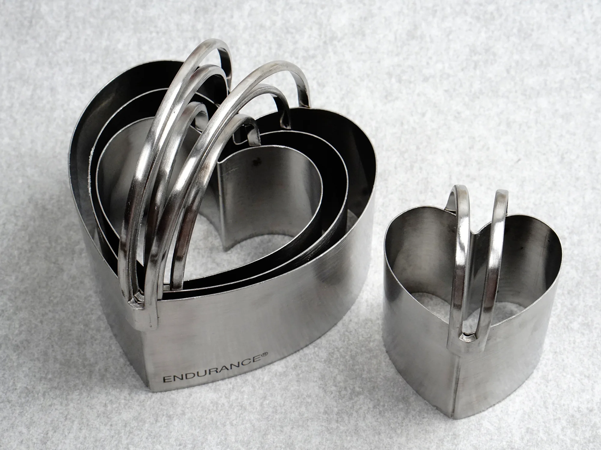 Biscuit Cutters - Heart Set Of 4