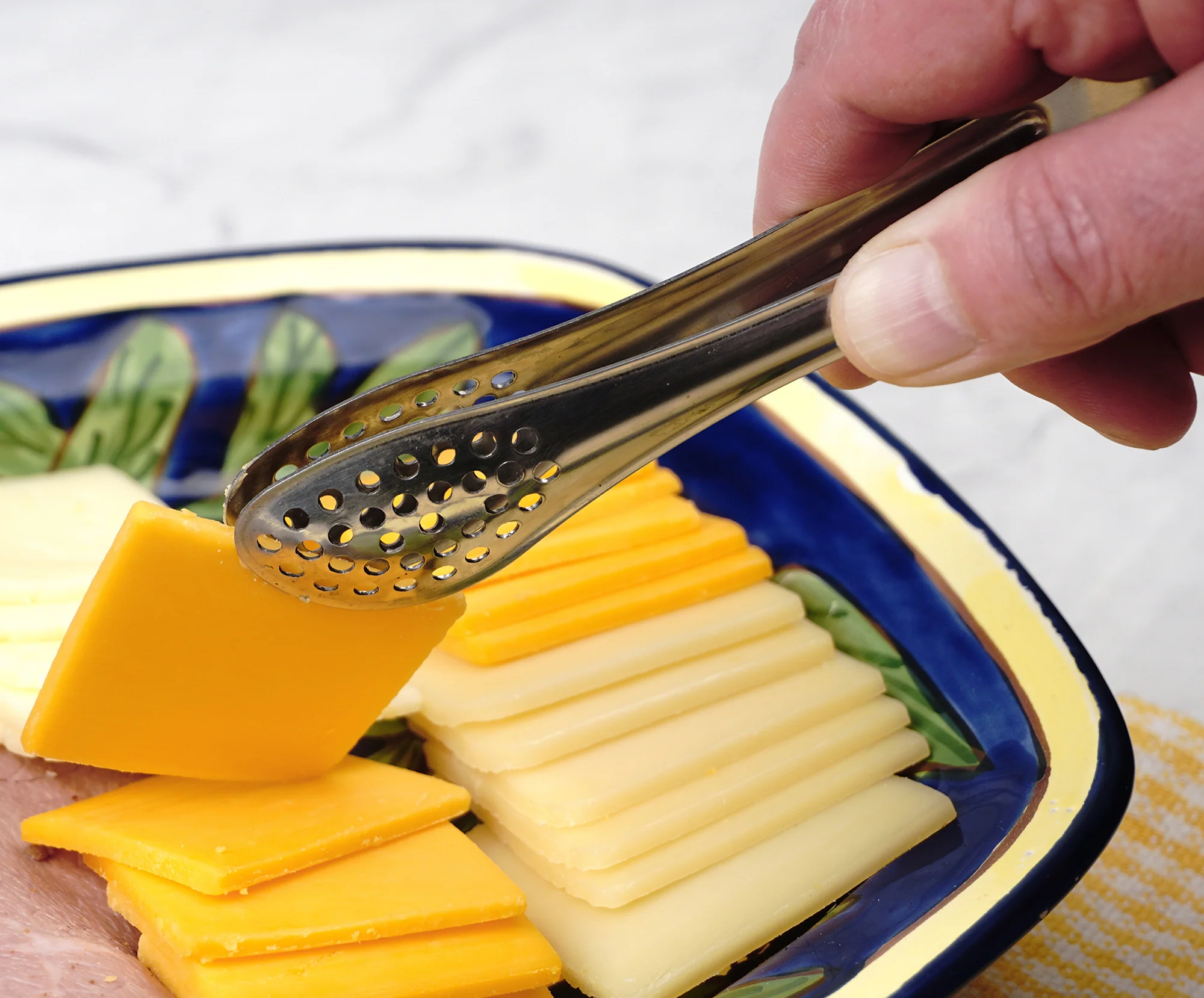 Endurance® Straining Tongs - Small - Stainless Steel - 12 Pc CDU