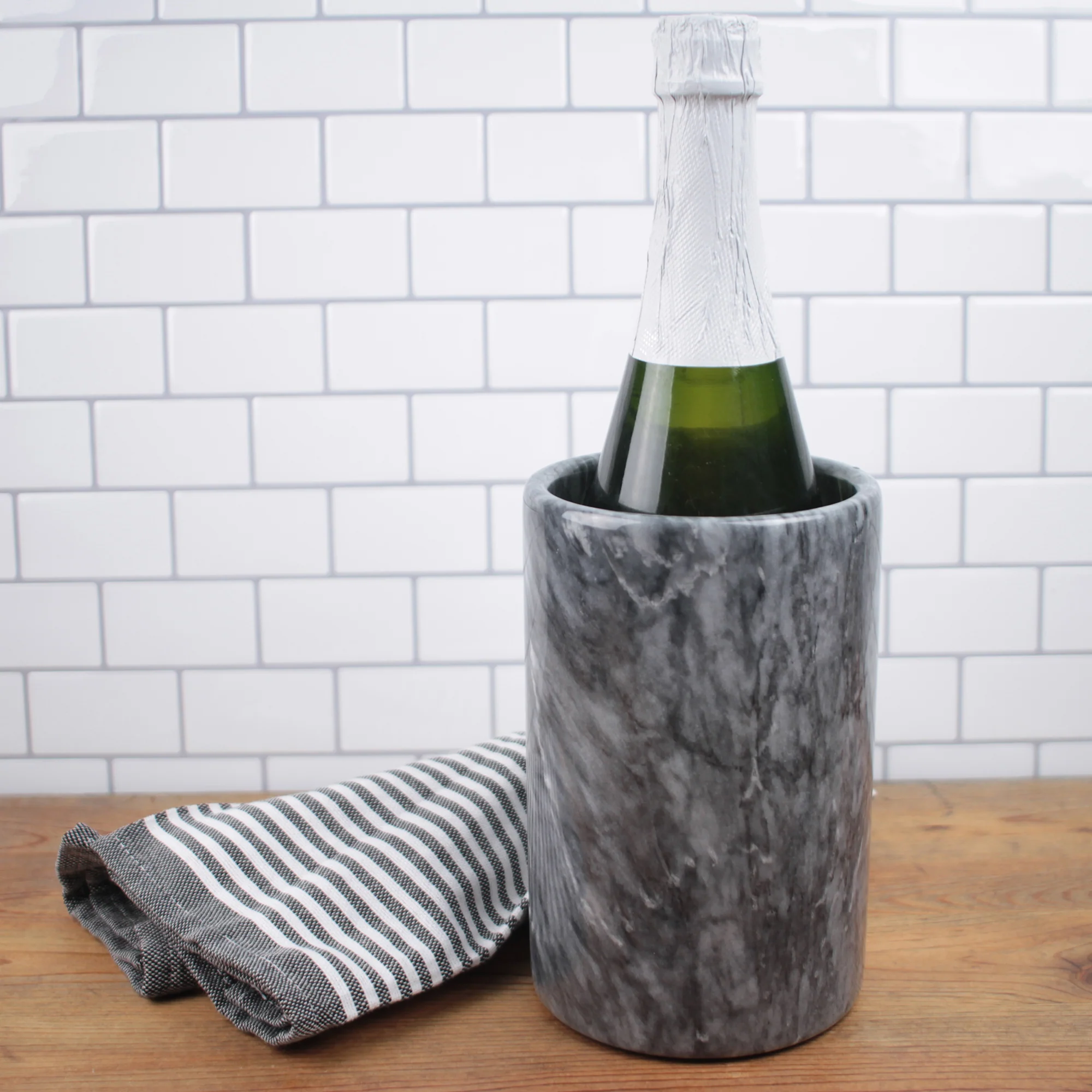 Grey Marble Wine Cooler