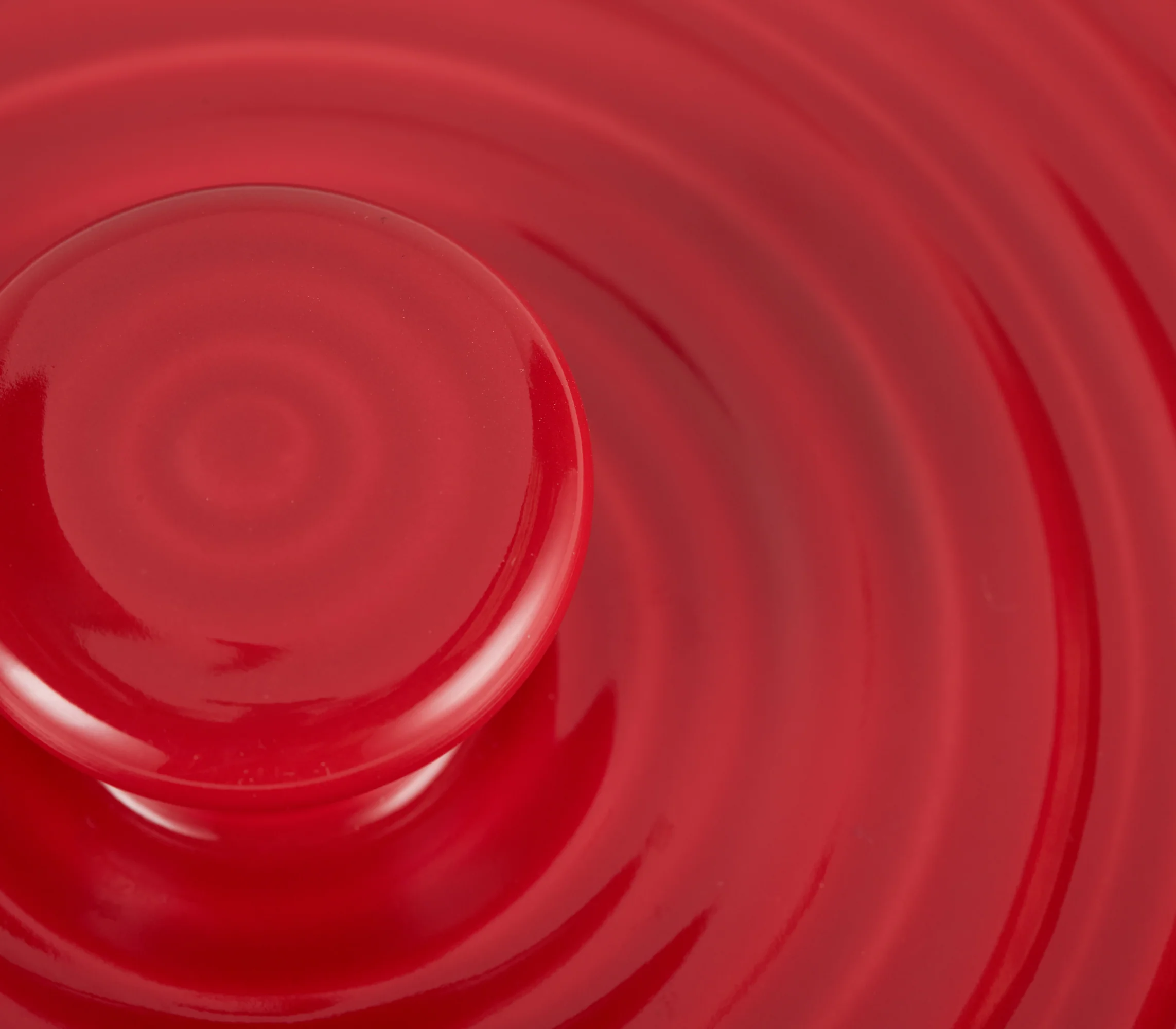 Tortilla Warmer - 8In - Stoneware - Red