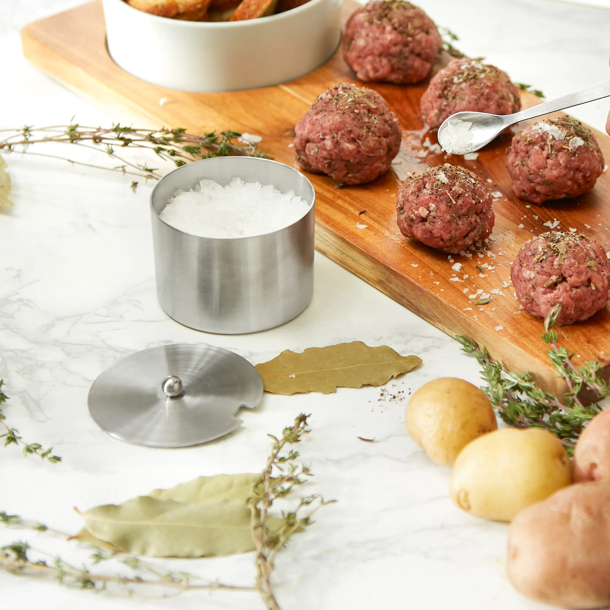 Endurance® Salt Cellar With Spoon - 4oz