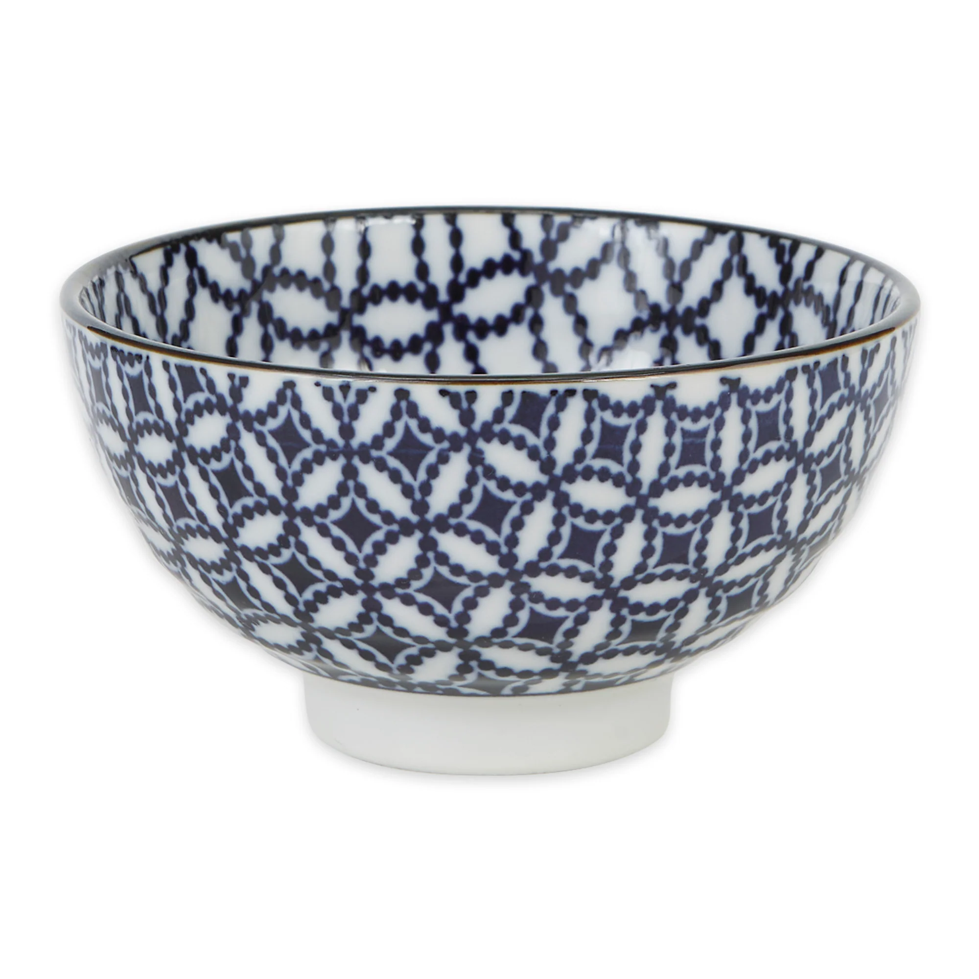 Japanese Bowls - Blue & White 4.5