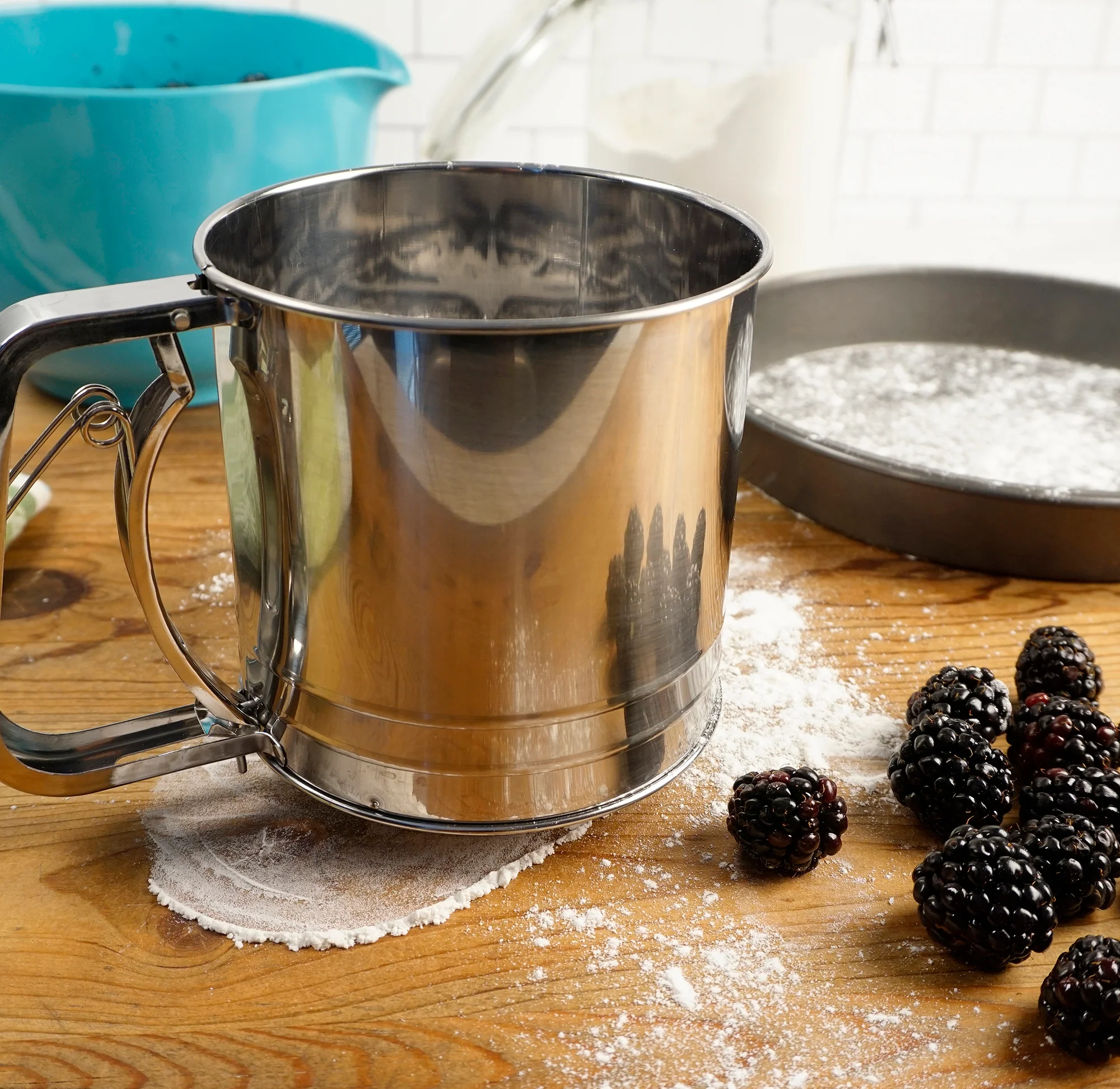 Endurance® Triple Mesh Flour Sifter - 5 Cup