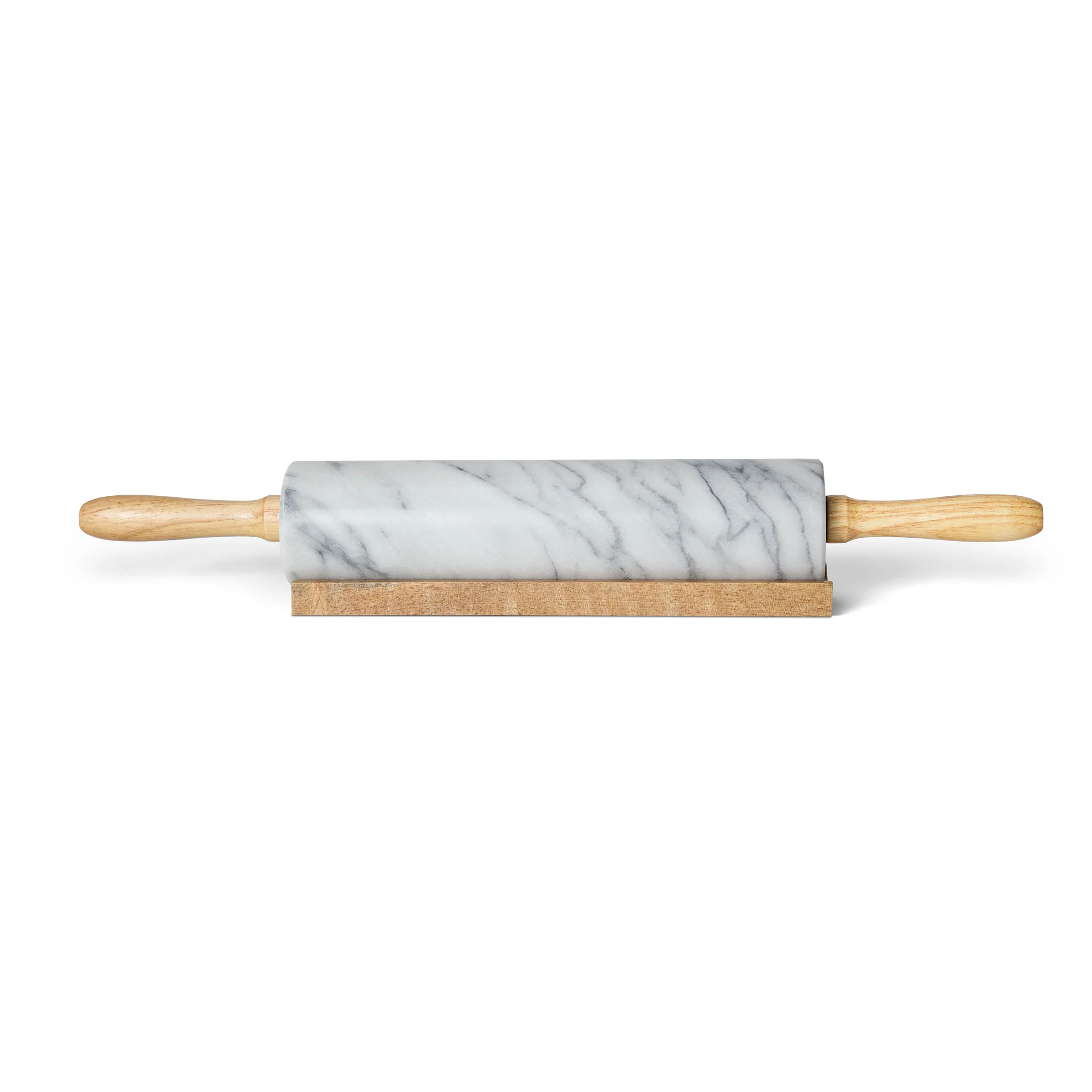 White Marble Rolling Pin