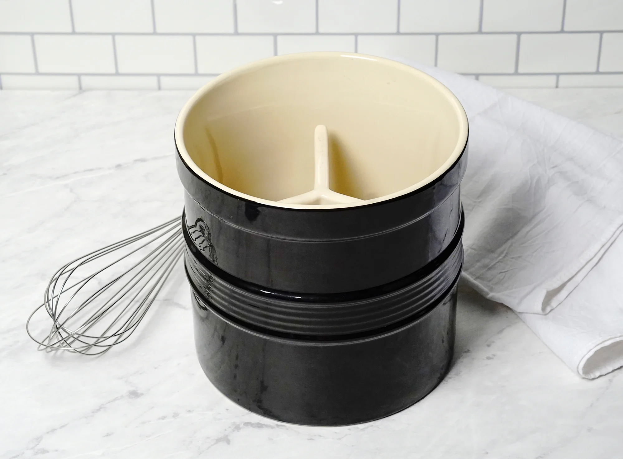 Oversized Tool Crock - Black