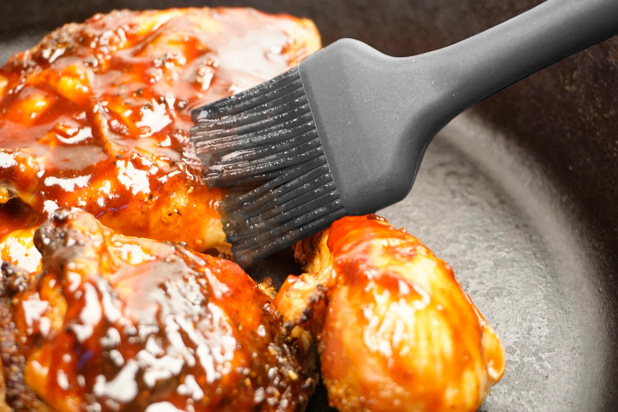 Ela's Silicone Basting Brush - Black