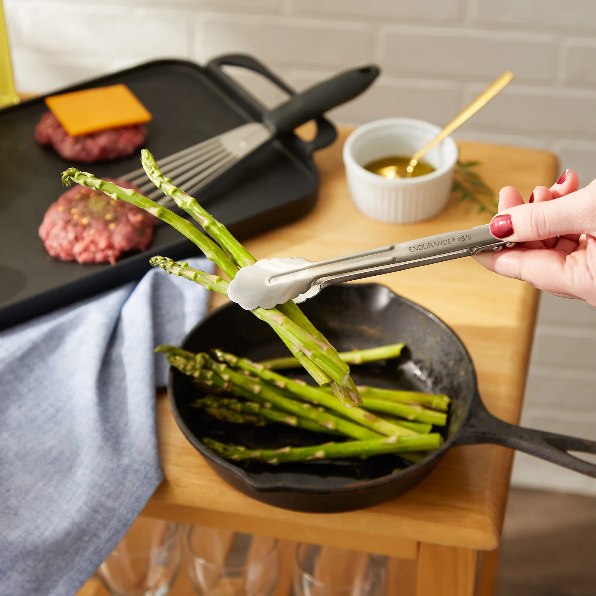 Endurance® Locking Tongs - Mini - 6In