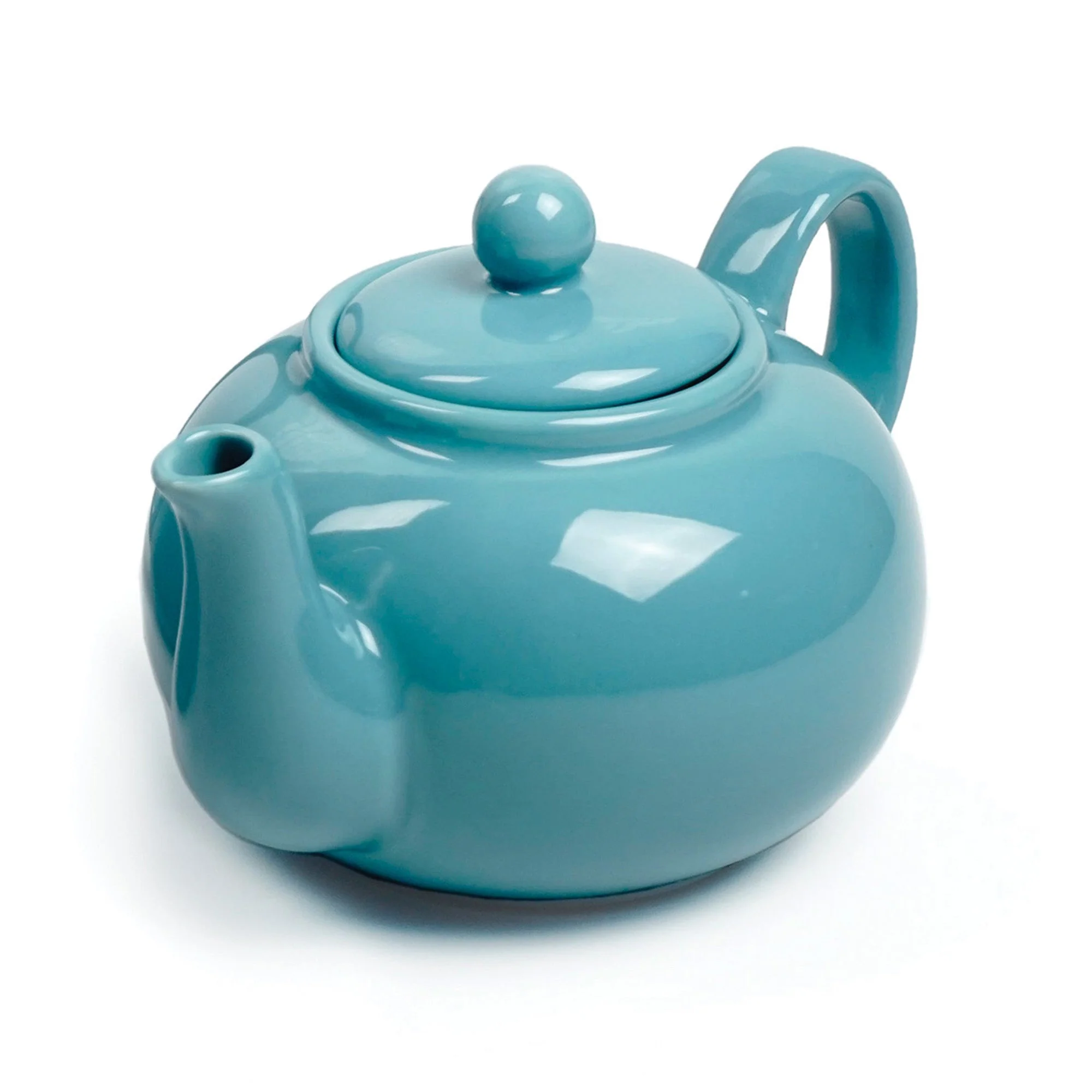 16Oz Stoneware Teapot - Turquoise