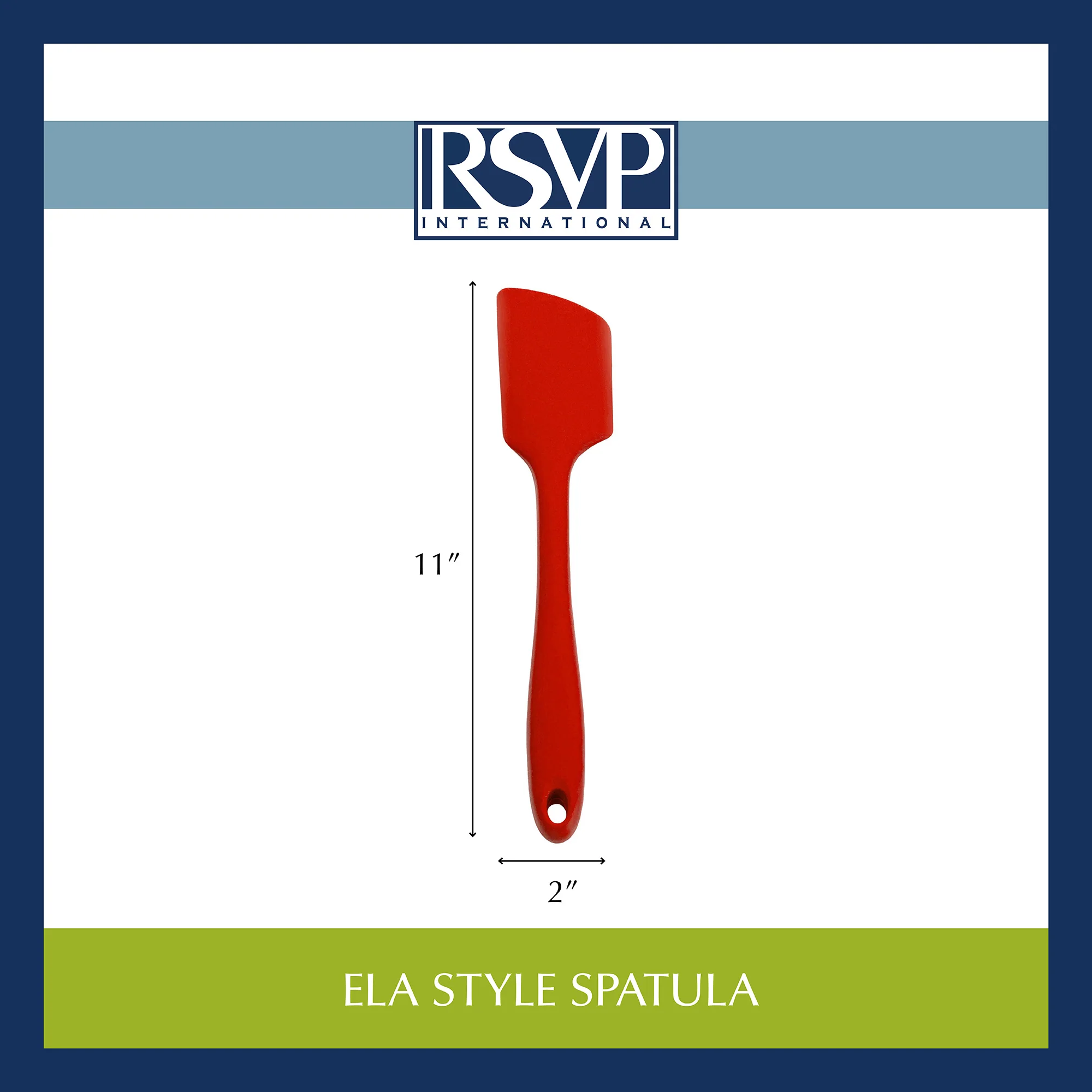 Ela Style Spatula - Red
