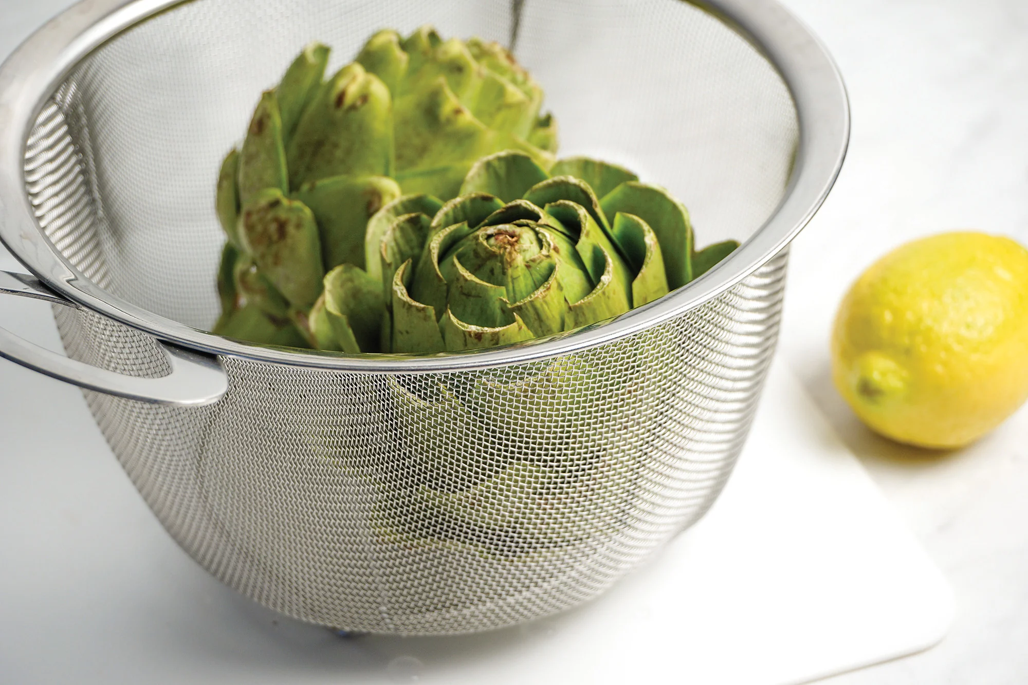 Endurance® Wide Rim Mesh Basket - Large