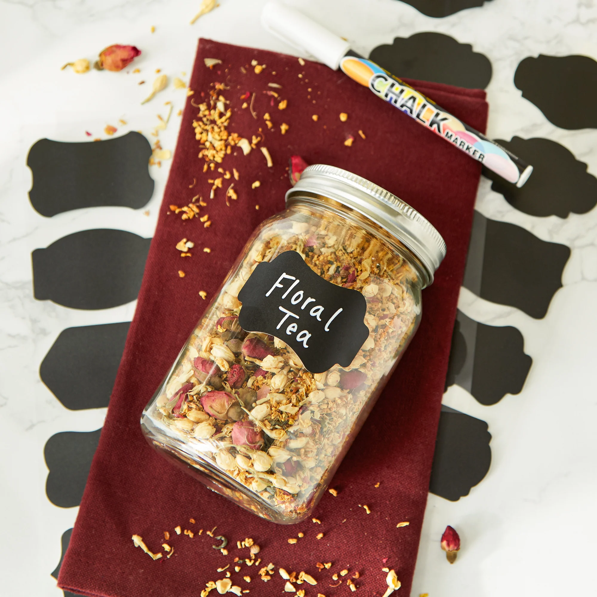 Reusable Spice Labels - Set of 30