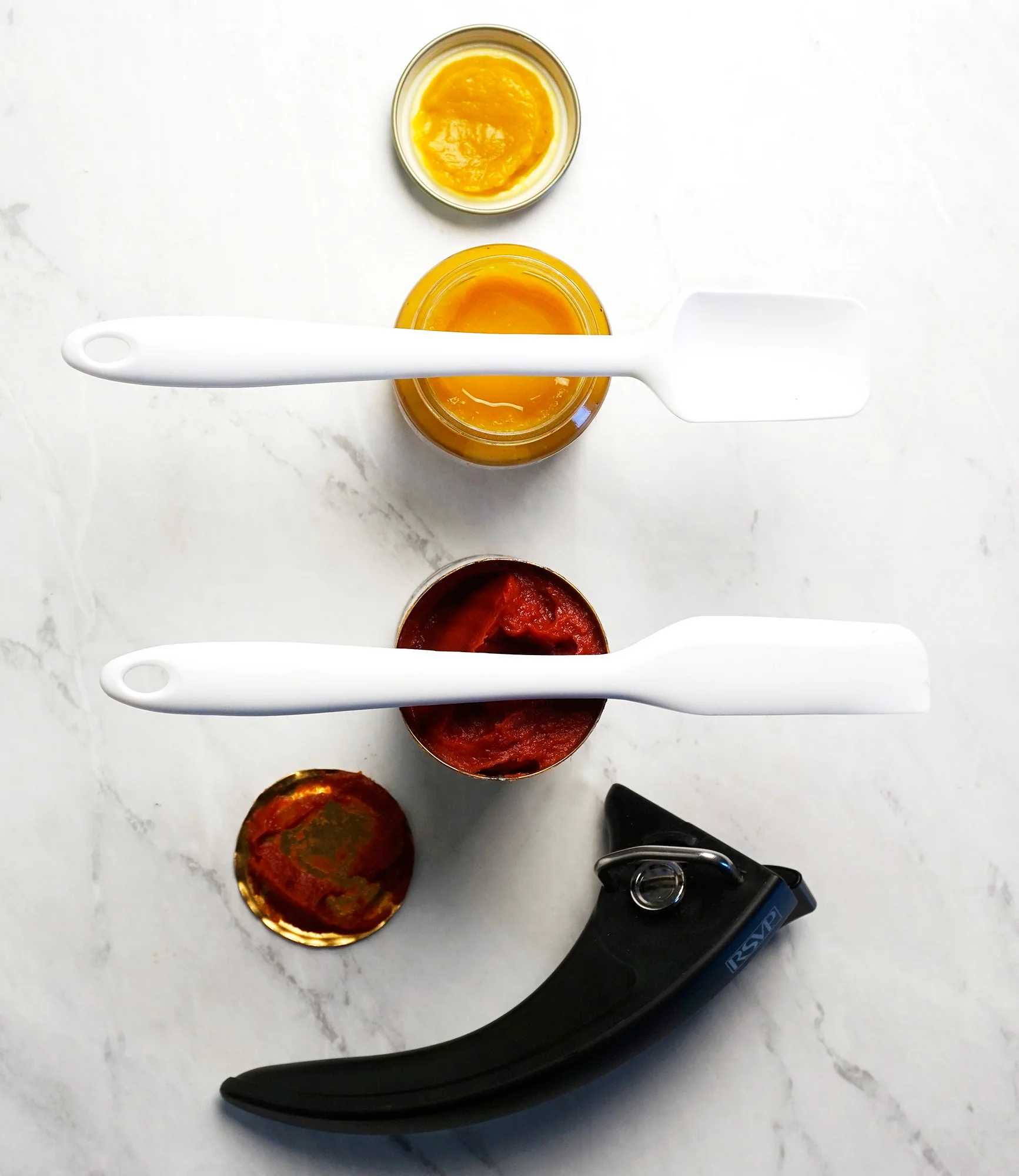 Ela's Mini Spatula Set of 2 - White