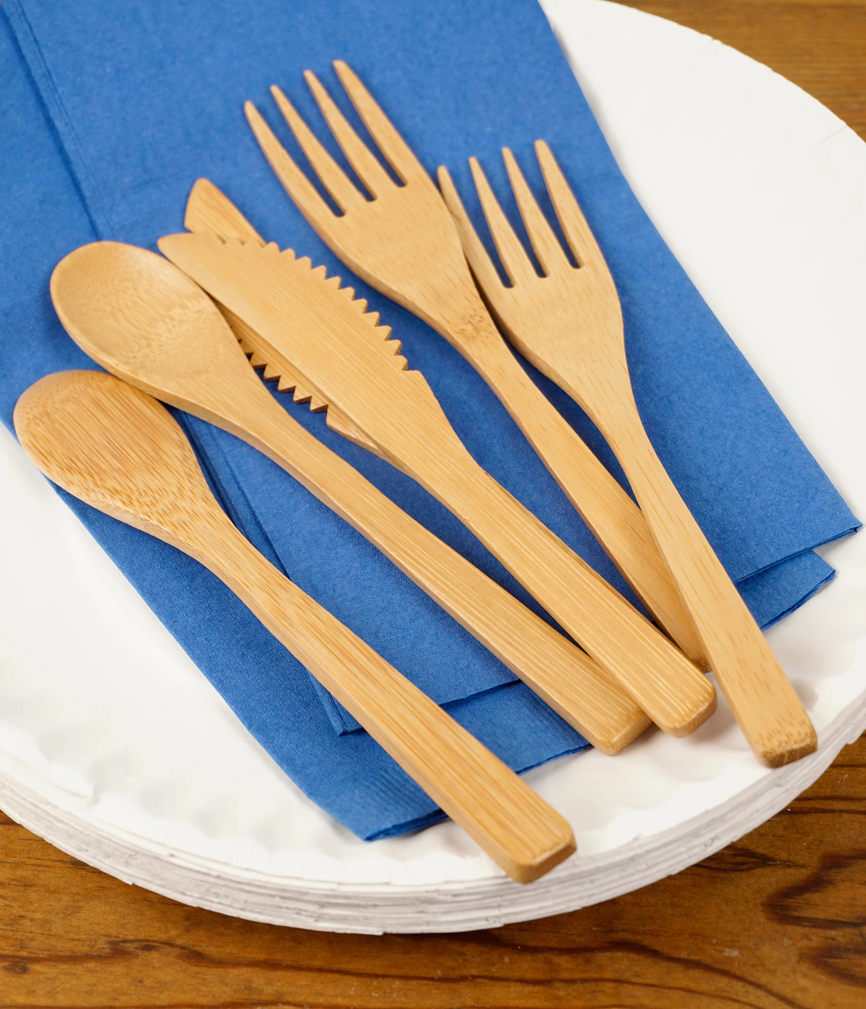 Bamboo Kitchen Utensil 12 Piece Set, Fork Set