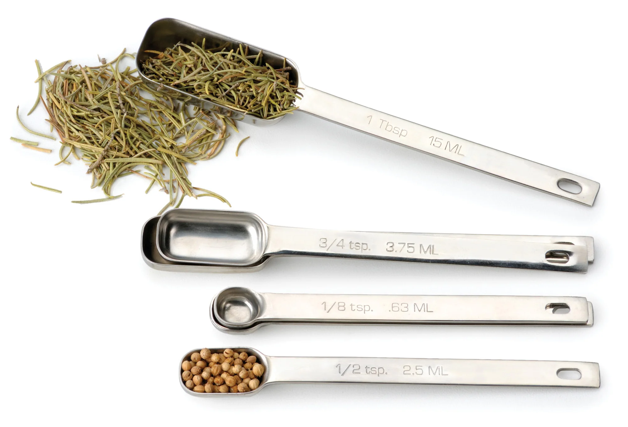 Endurance® Spice Measuring Spoon Set Of 6