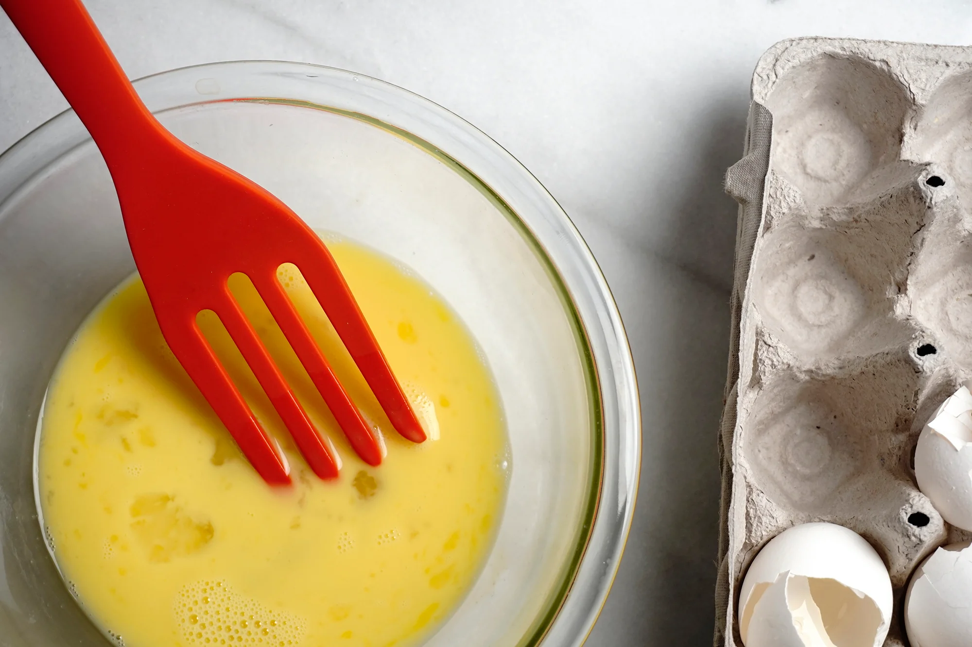 Ela's Silicone Fork - Red