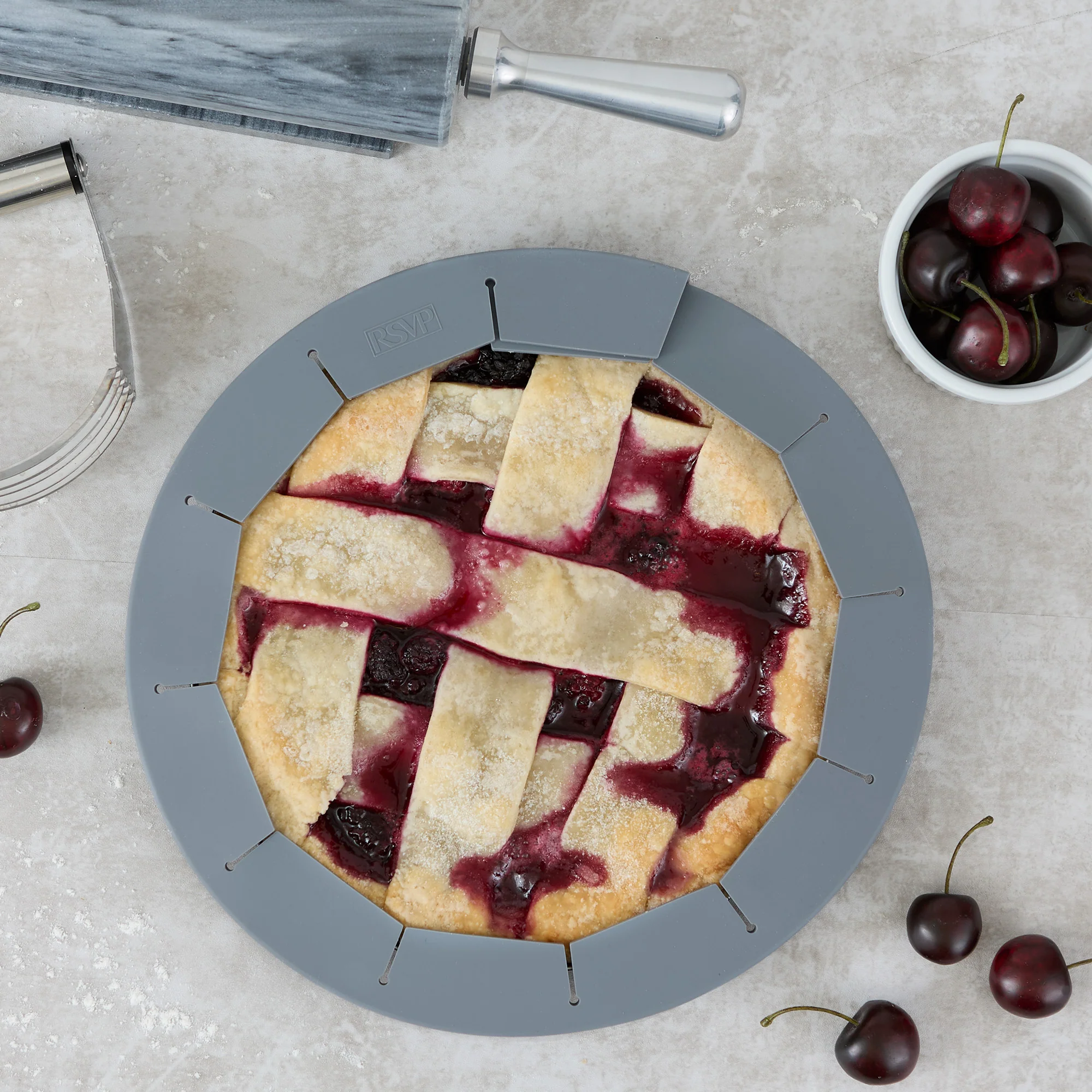 Pie Crust Shield