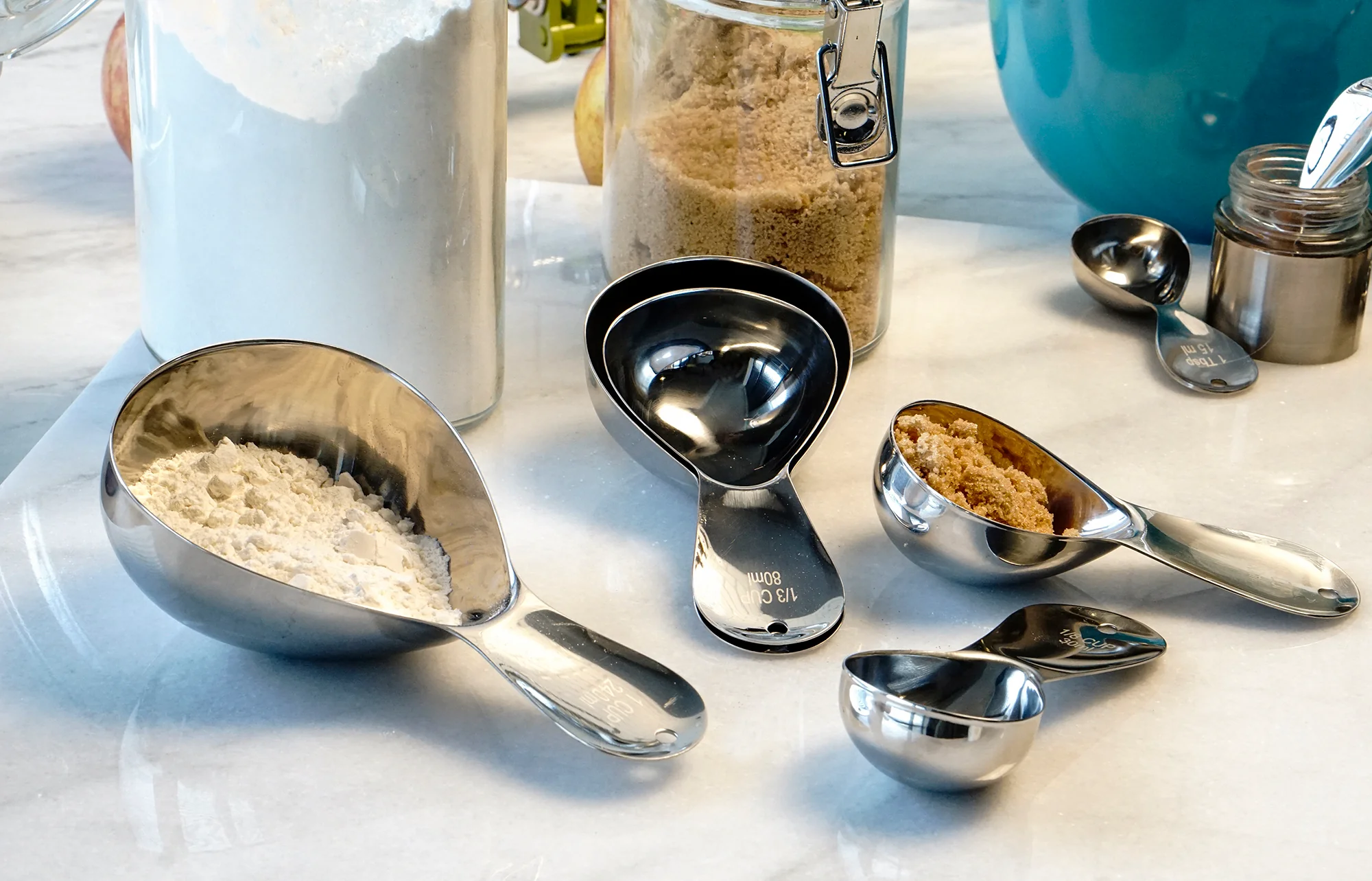 Endurance® Teardrop Measuring Cups - Set of 5