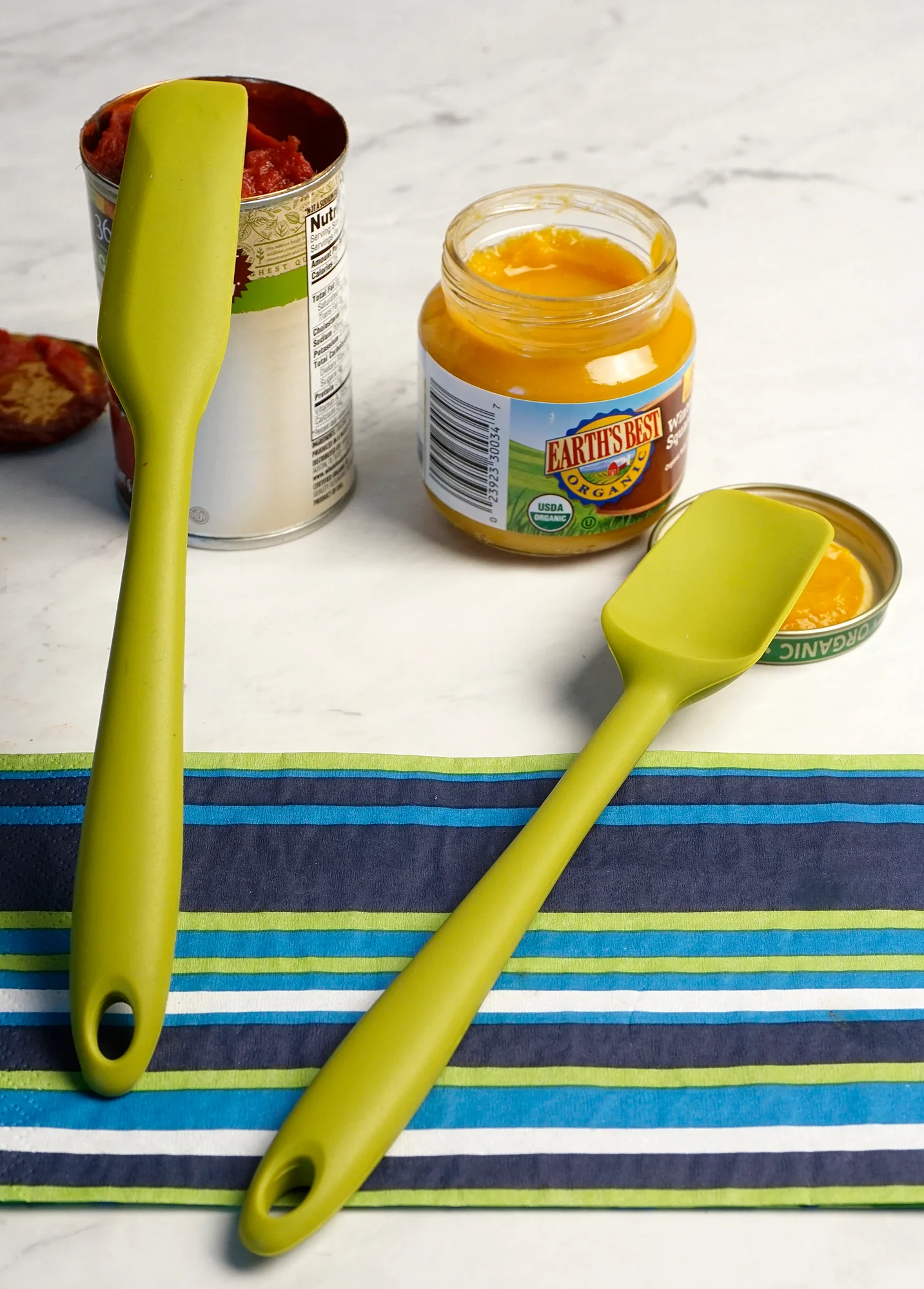 Ela's Mini Spatula Set of 2 - Green