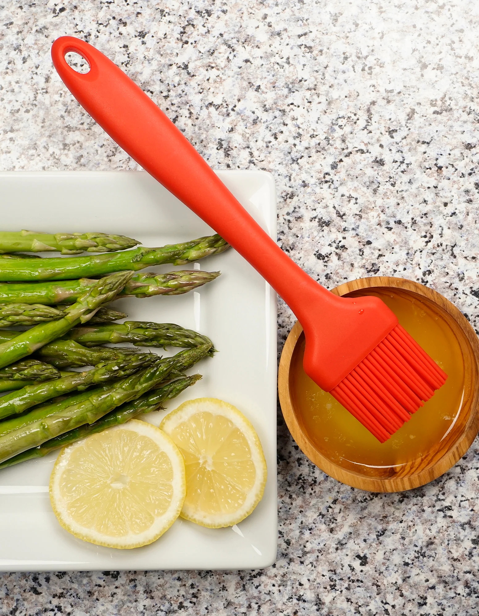 Ela's Silicone Basting Brush - Red