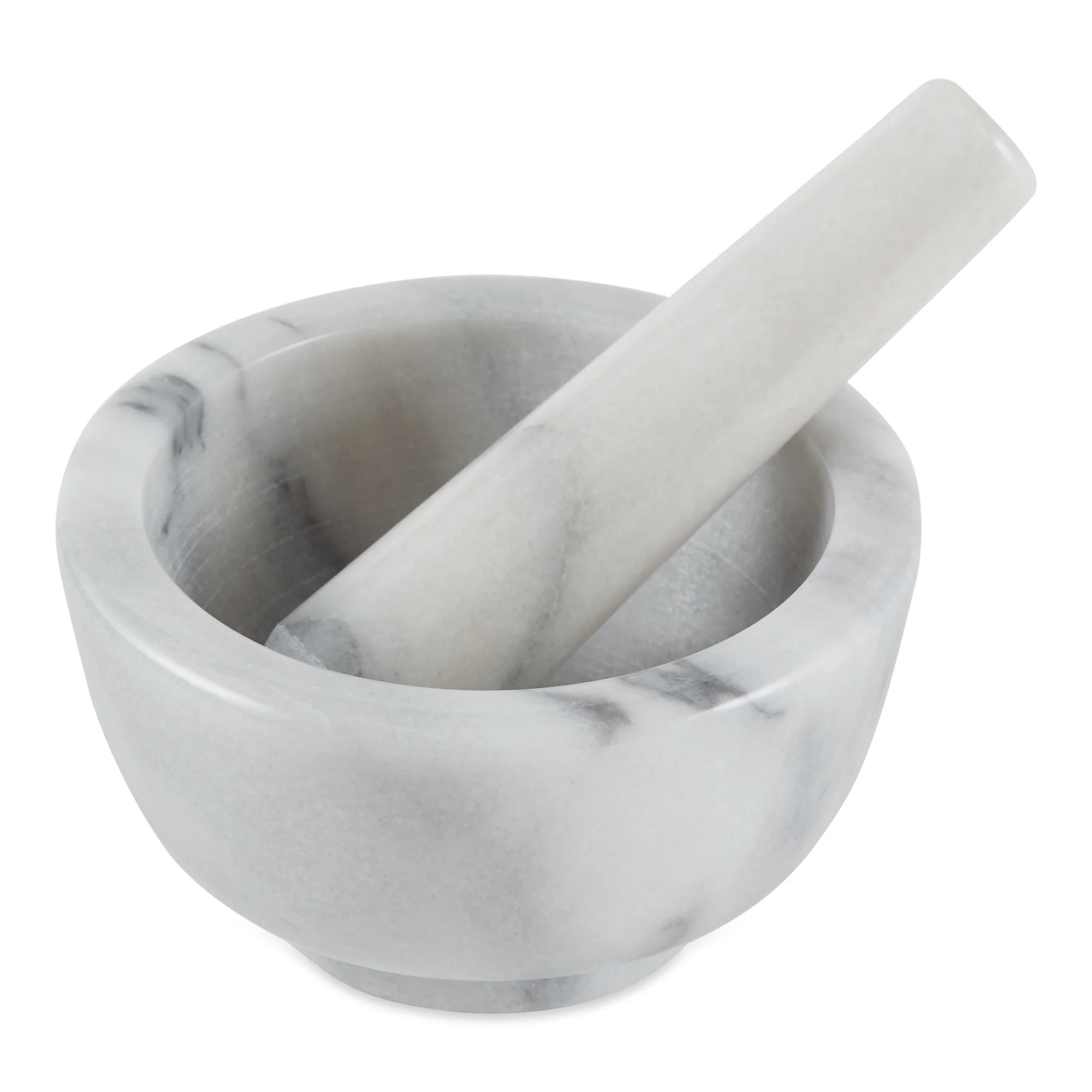 Marble Mortar & Pestle - White