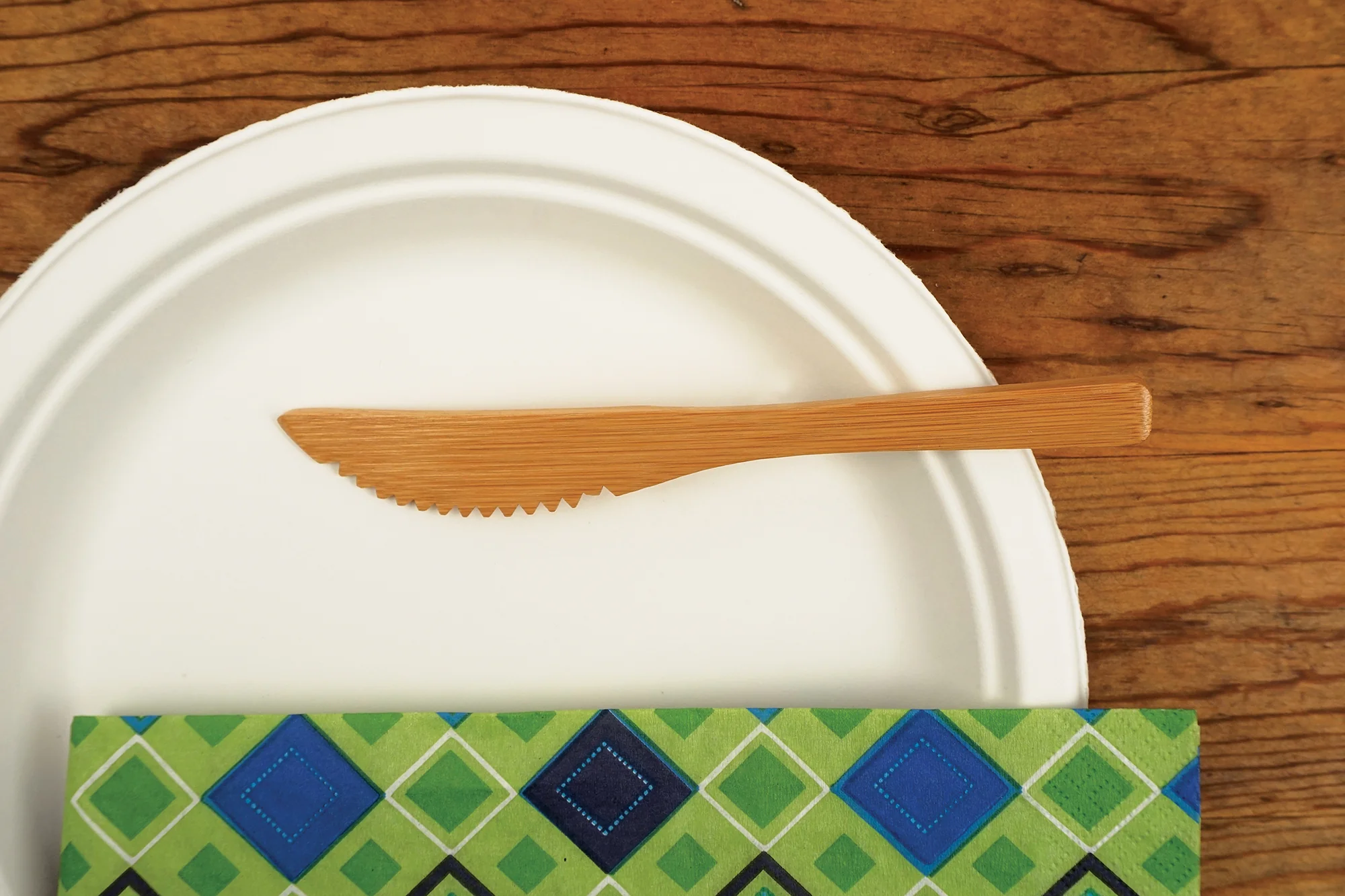 Bamboo Kitchen Utensil 12 Piece Set, Knife Set