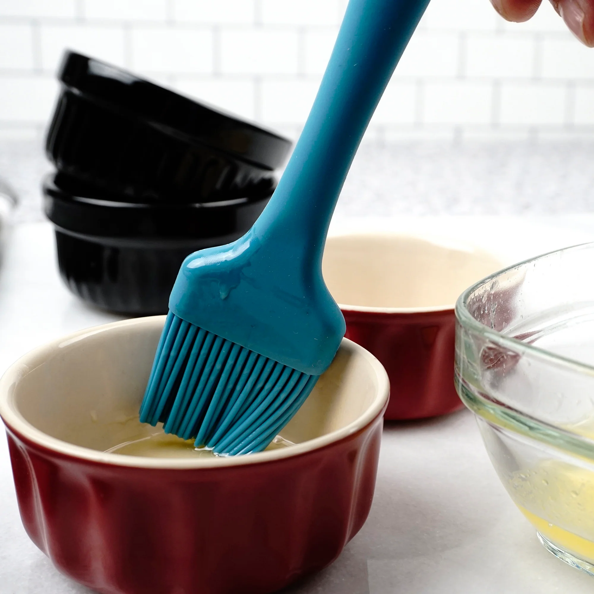 Ela's Silicone Basting Brush - Turquoise