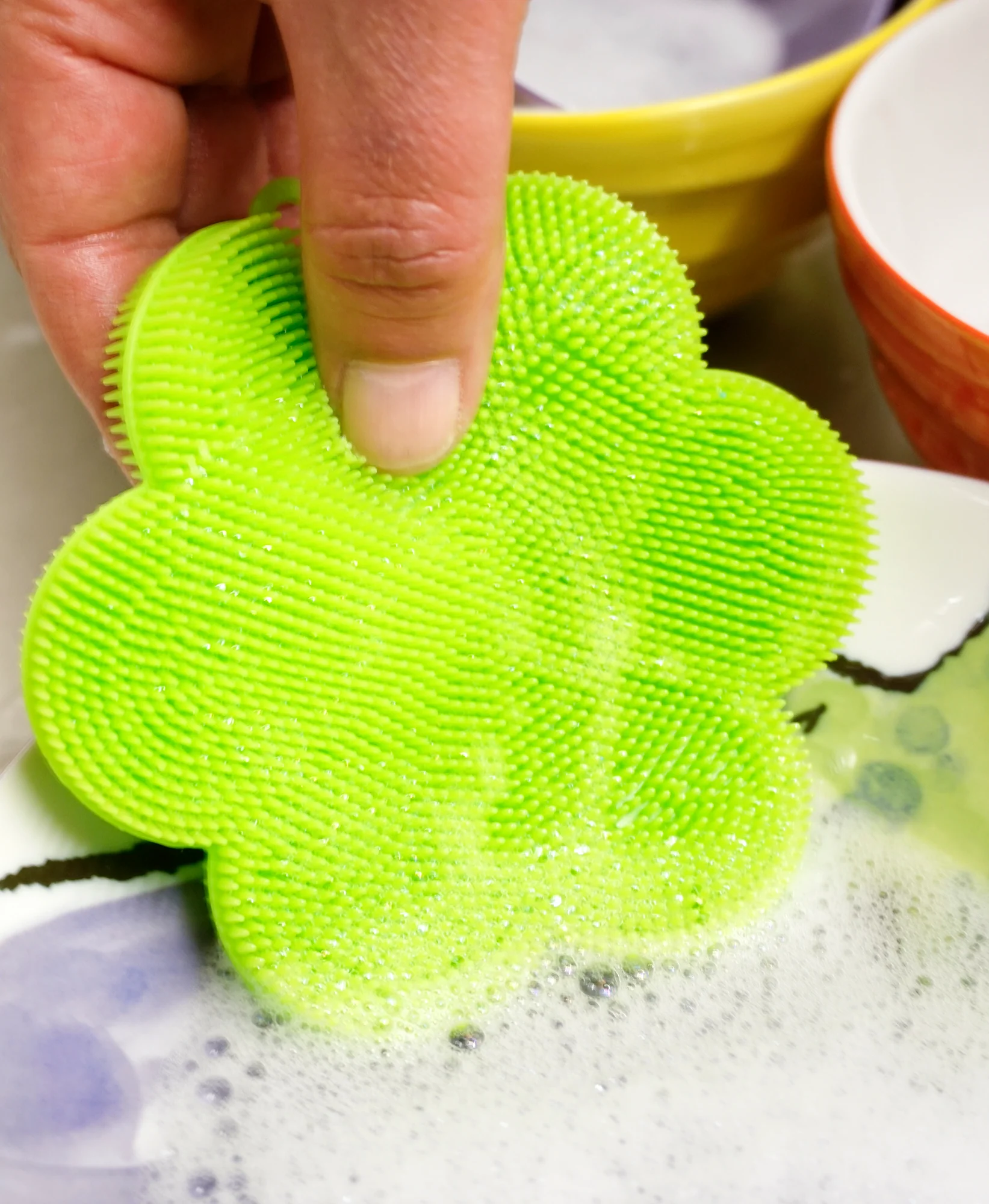 Silicone Soft Scrub - Green