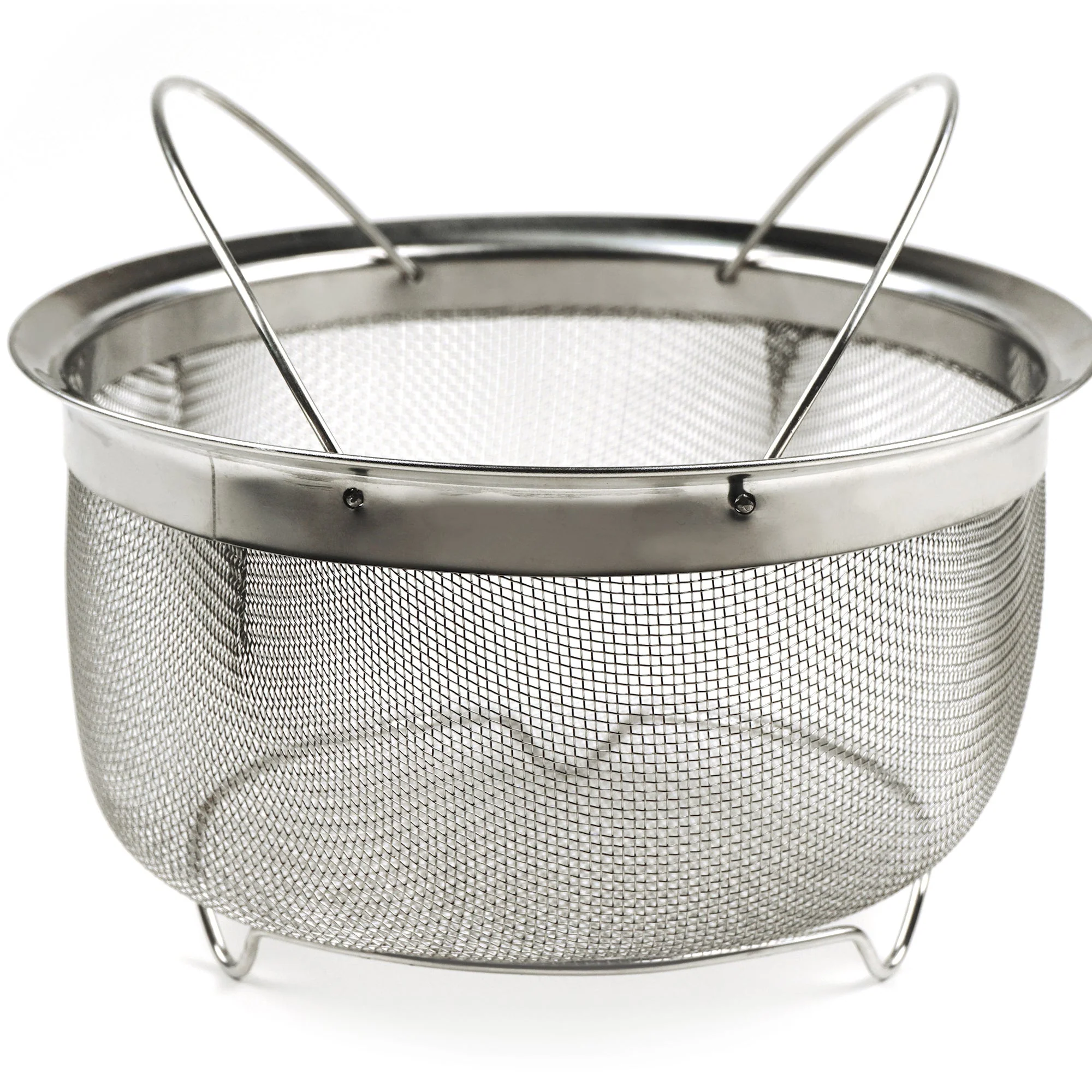 Endurance® Mesh Basket with Folding Handles - 3Qt
