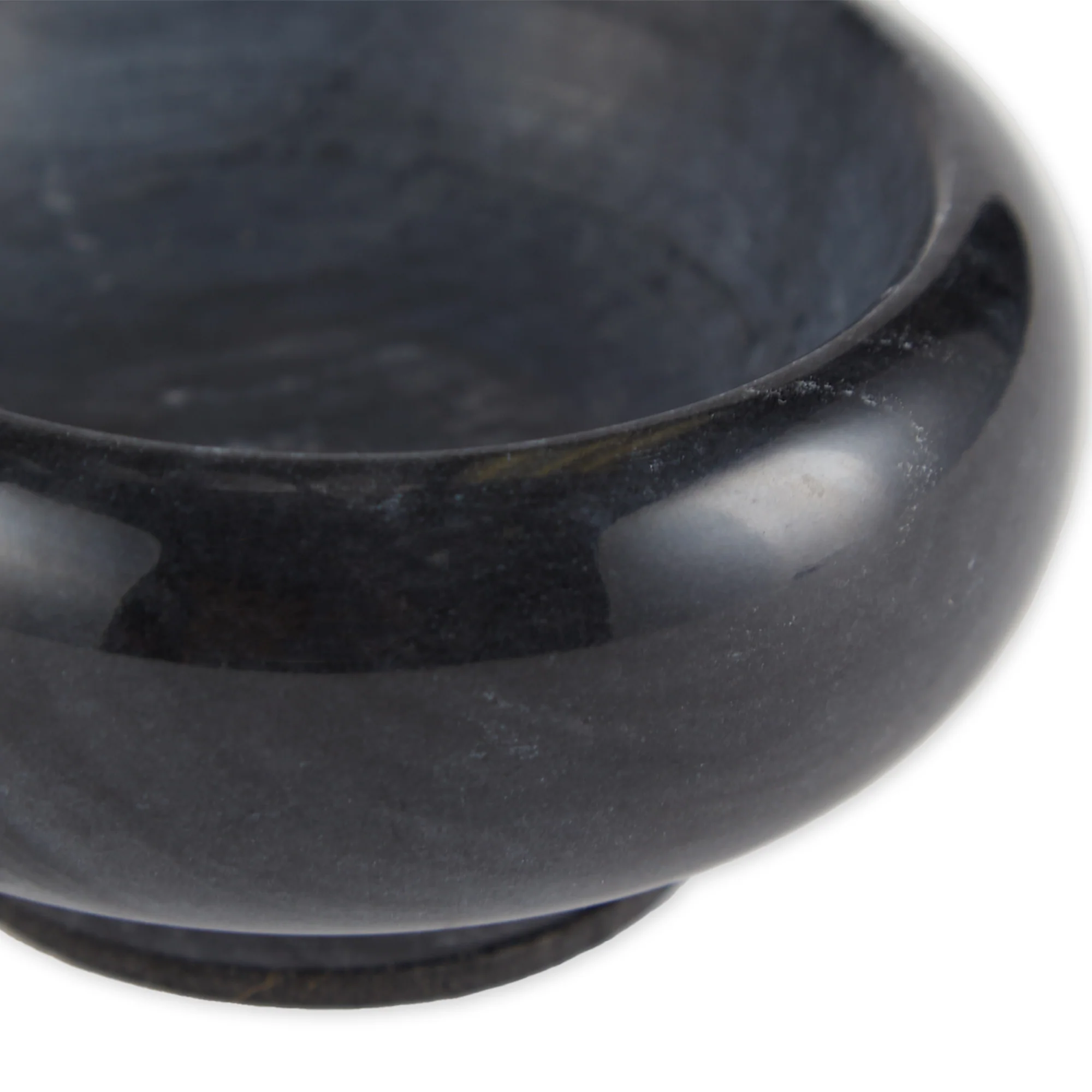 Herb Salt Bowls - Black Marble