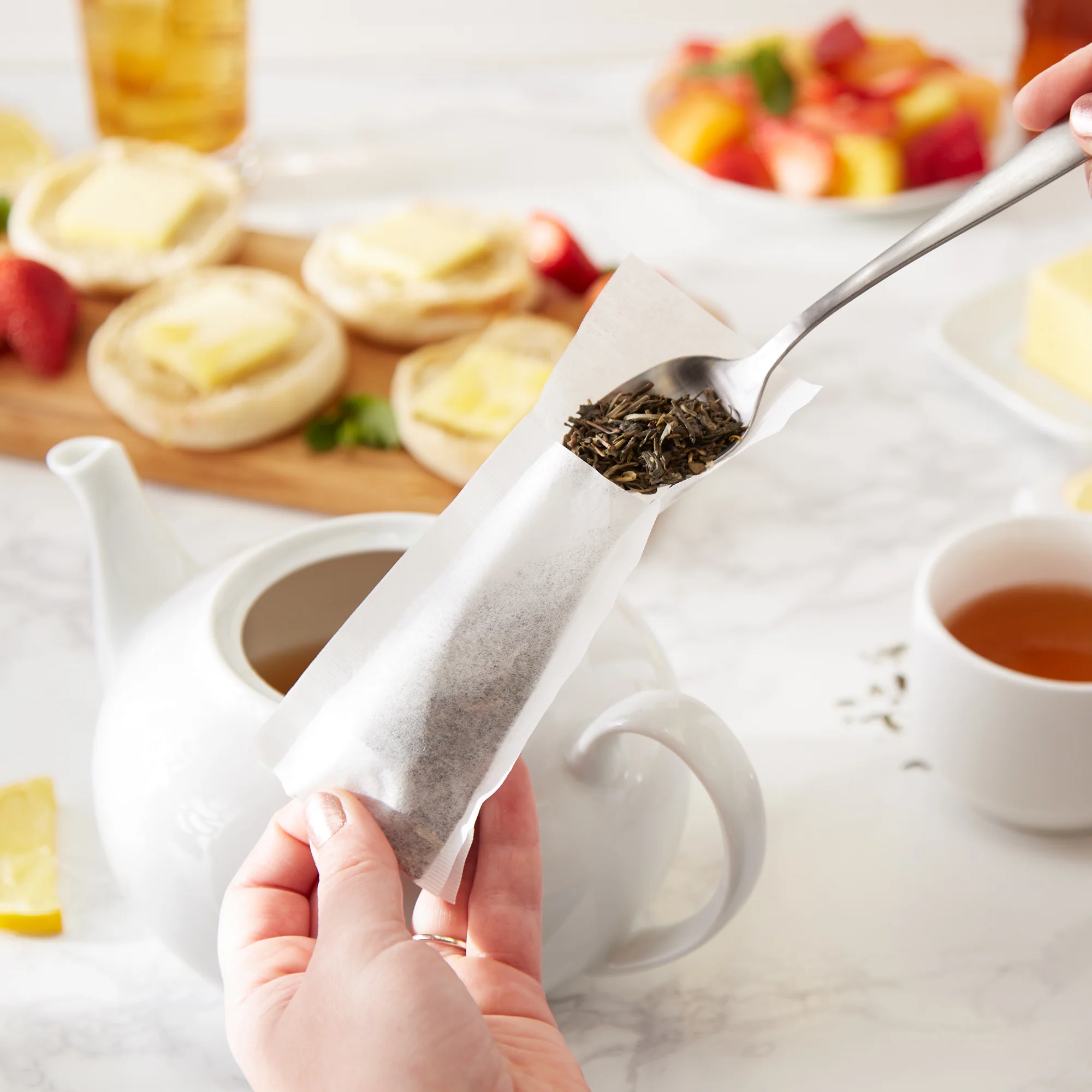 Finum® Flip Teafilters For Cups - 100Ct