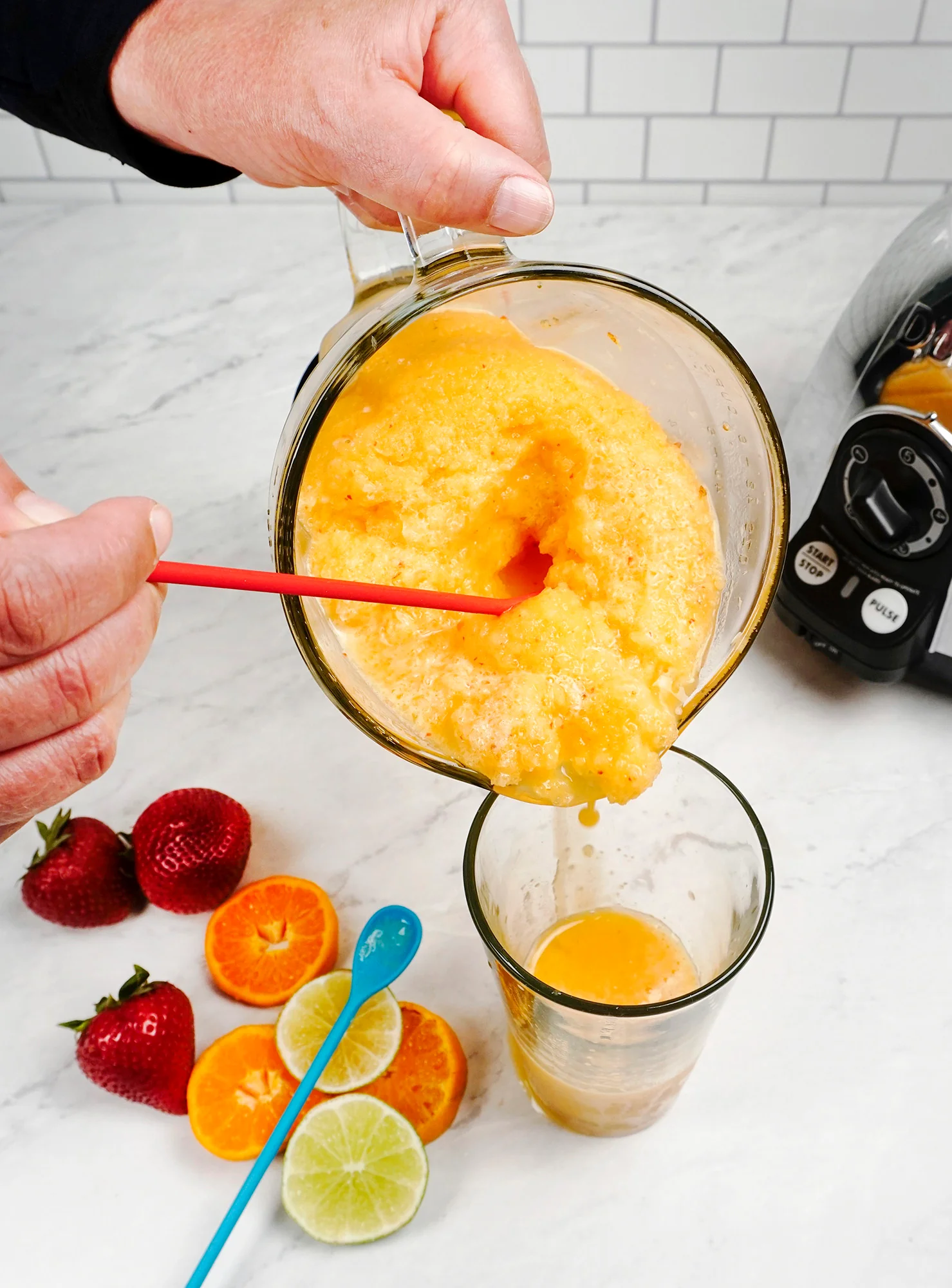 Silicone Stir Spoons Set Of 2 - 10In