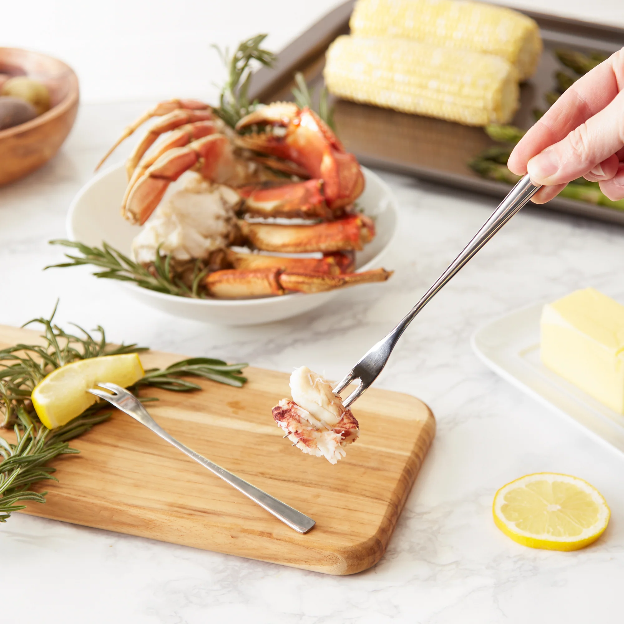 Endurance® Long Seafood Fork