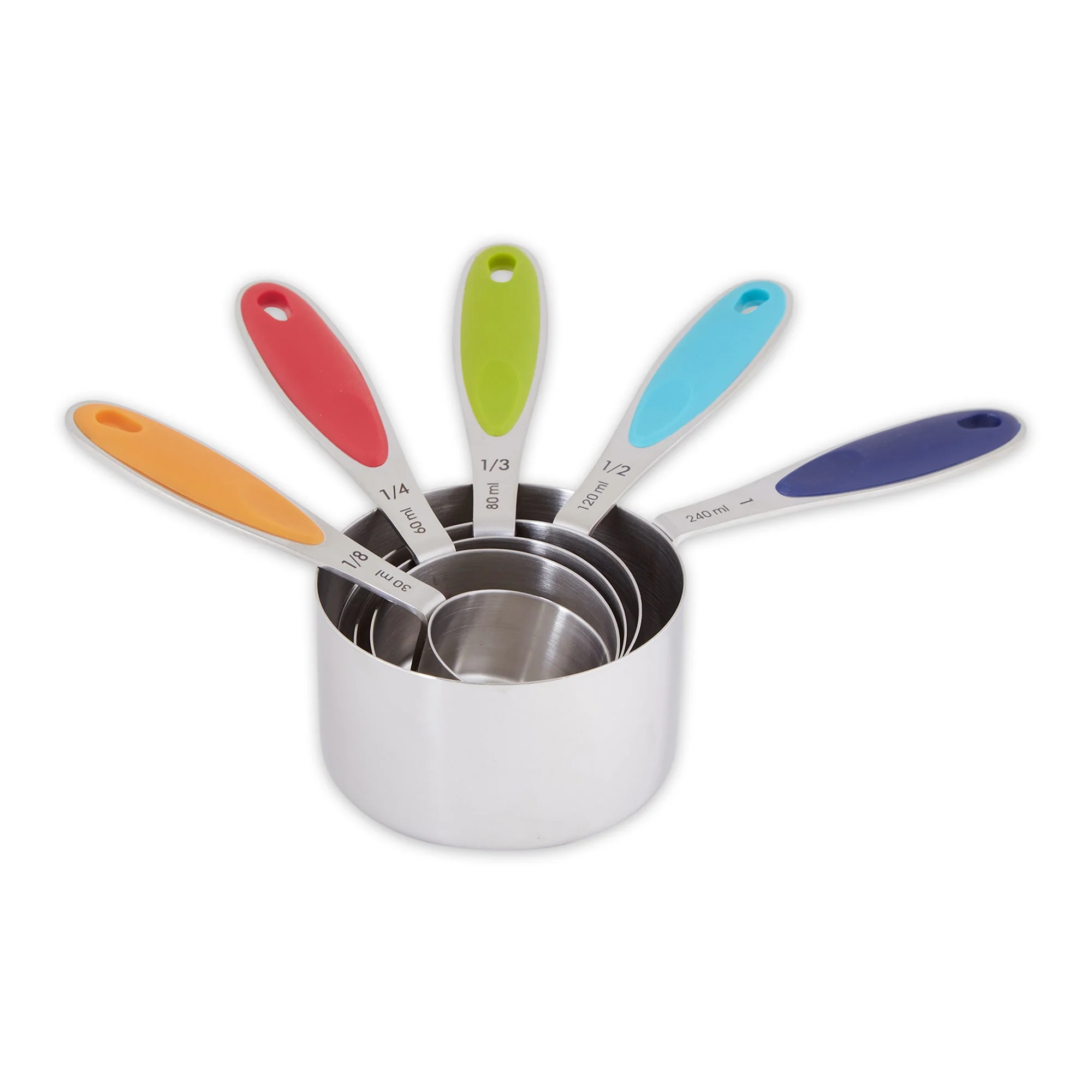 Endurance® Colorful Measuring Cups - Set of 5