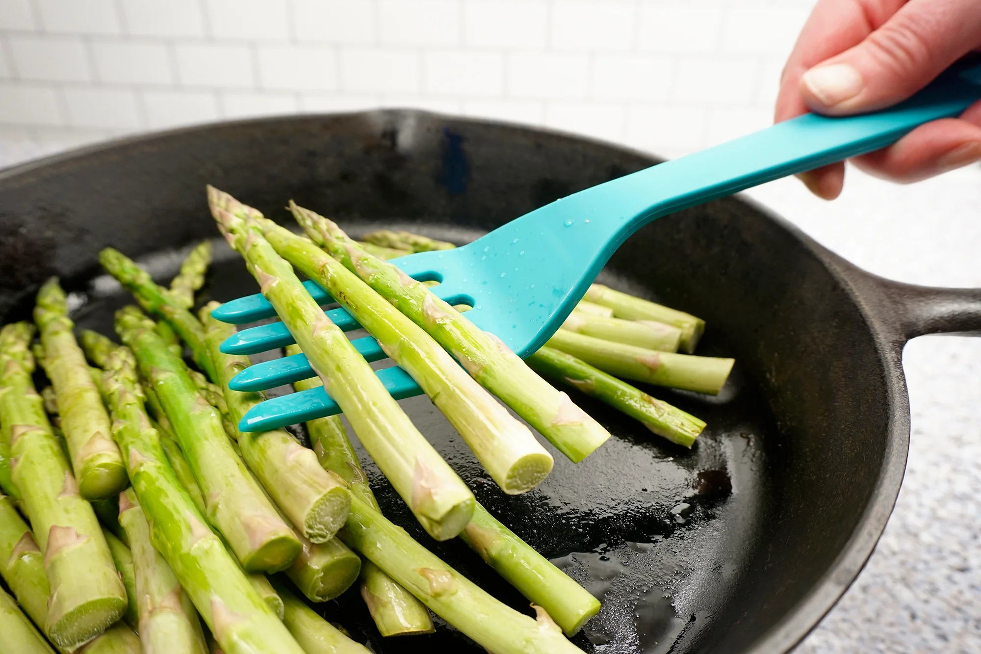 Ela's Silicone Fork - Turquoise