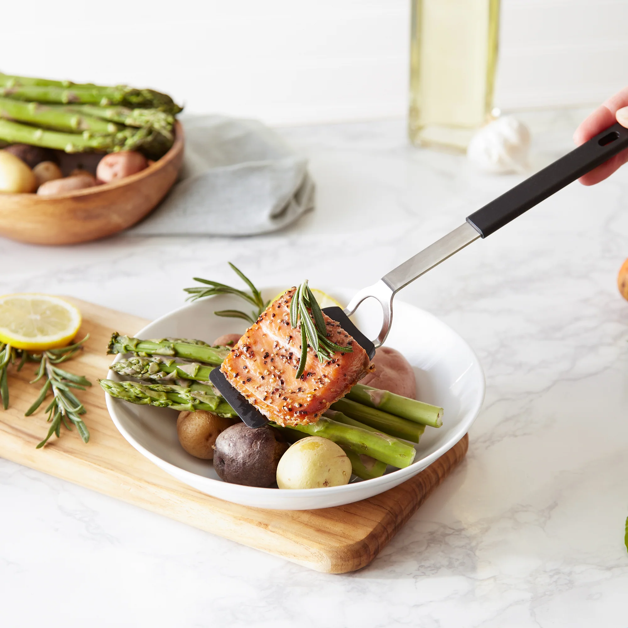 Flexible Nylon Spatula - Small - Black