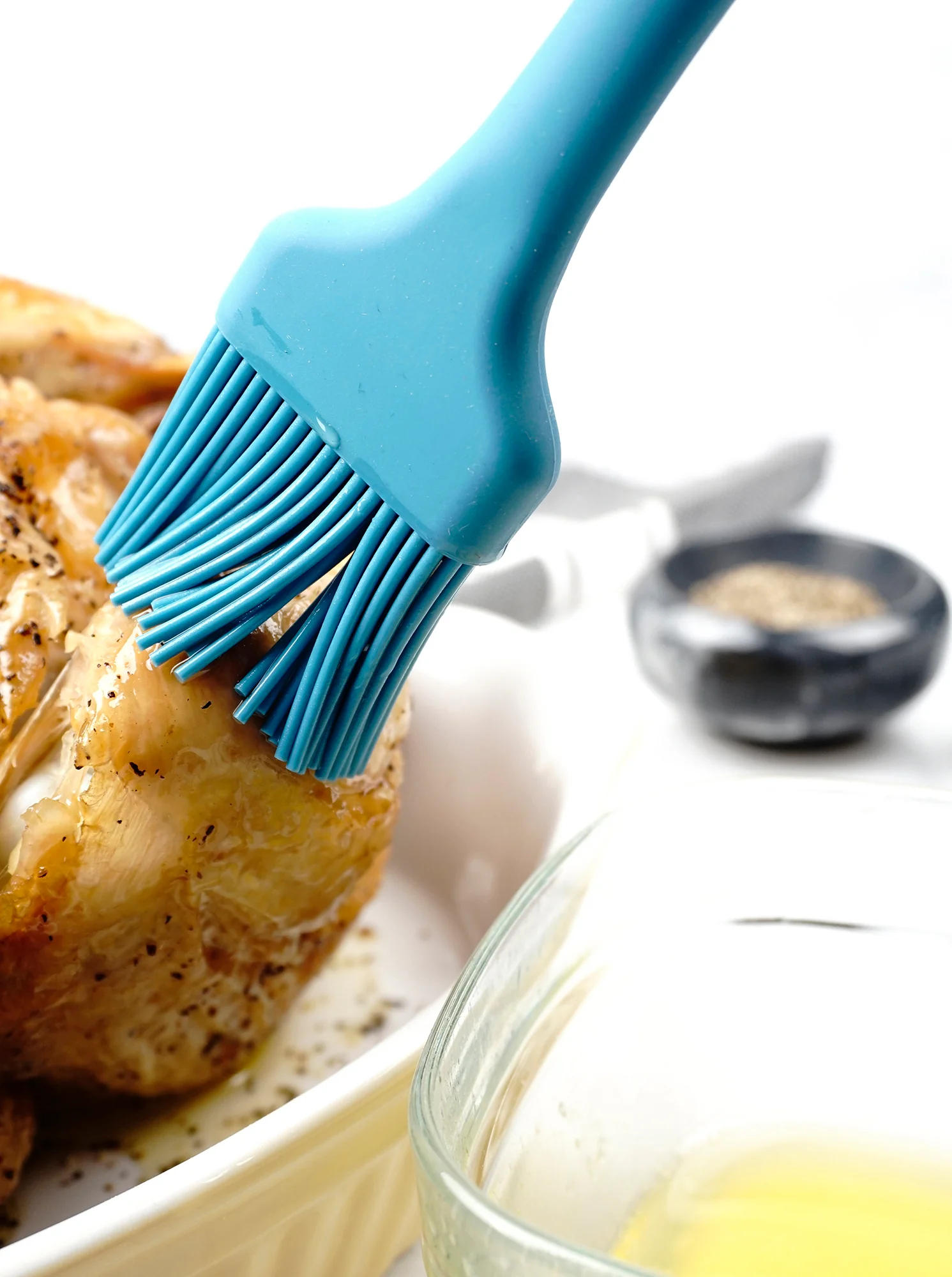 Ela's Silicone Basting Brush - Turquoise