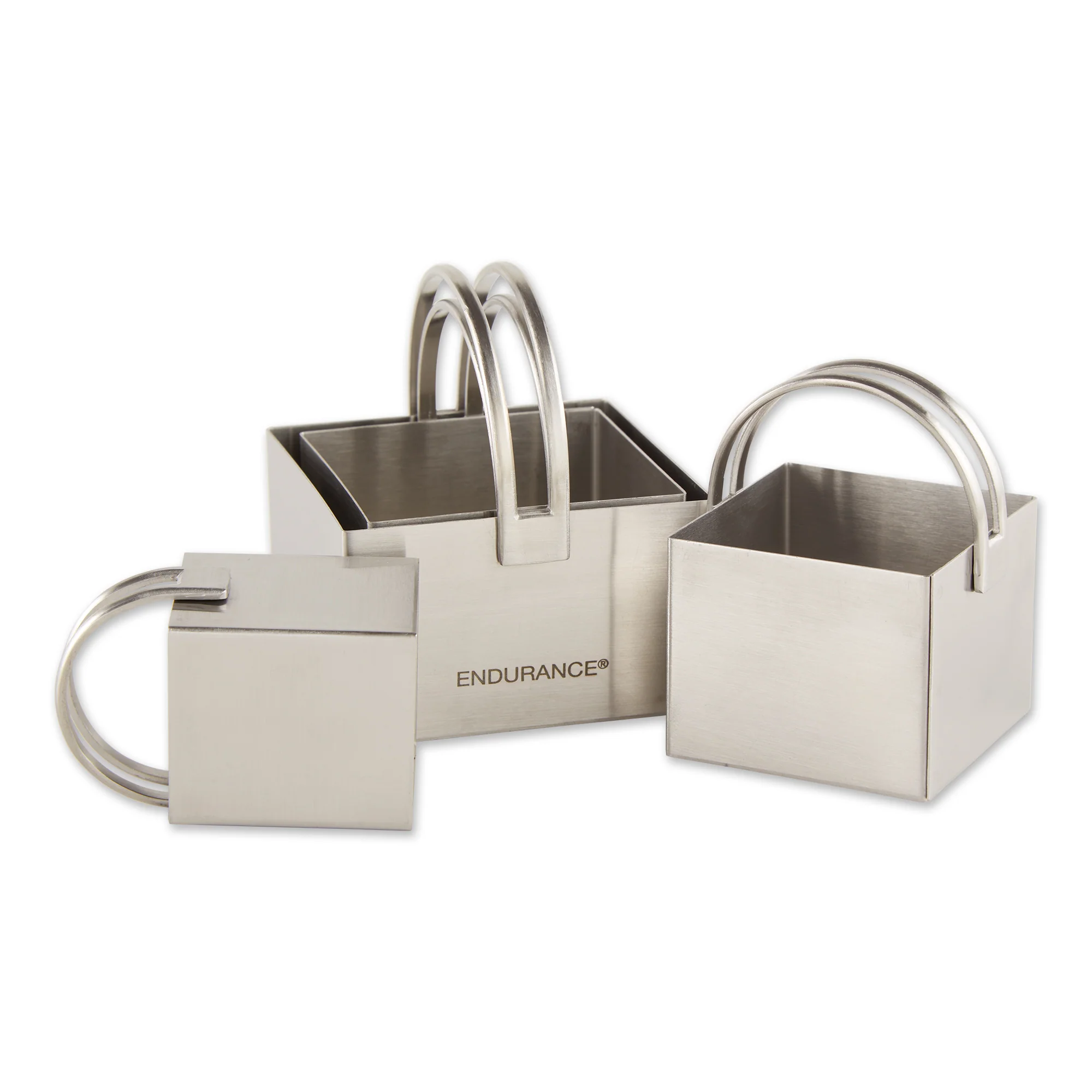 Biscuit Cutters - Square Set Of 4