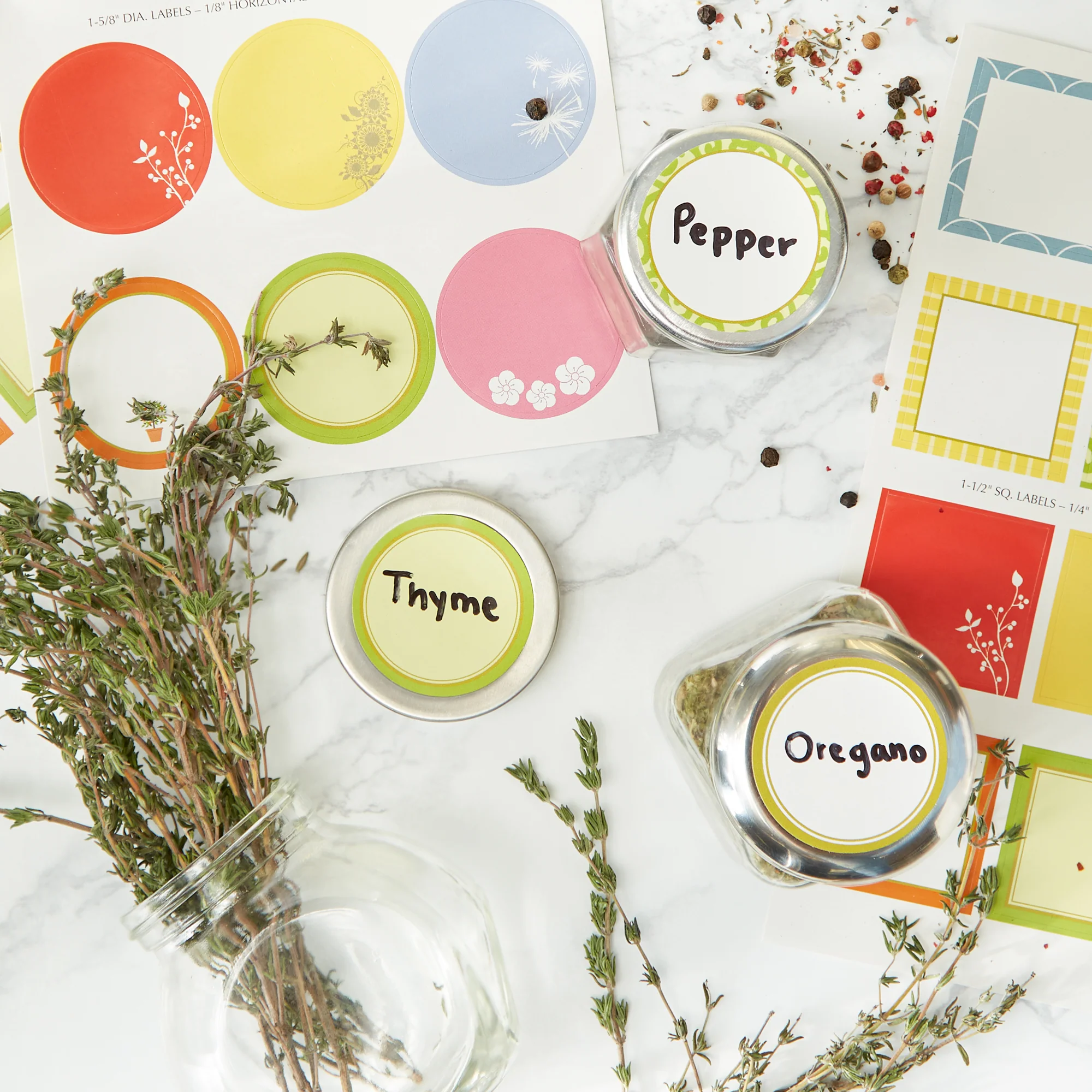 Gift Labels - Round & Square