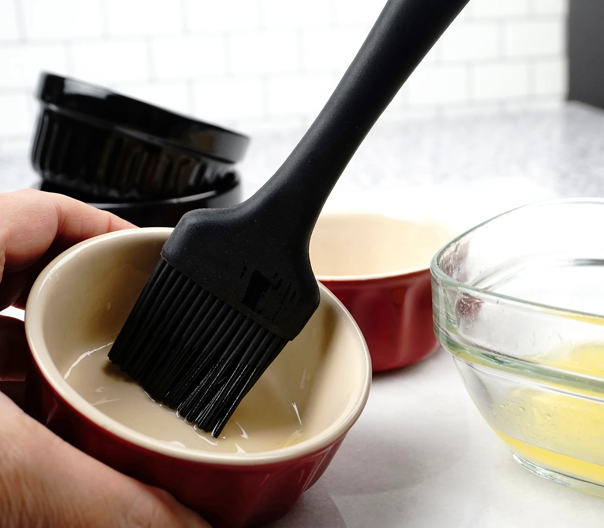 Ela's Silicone Basting Brush - Black