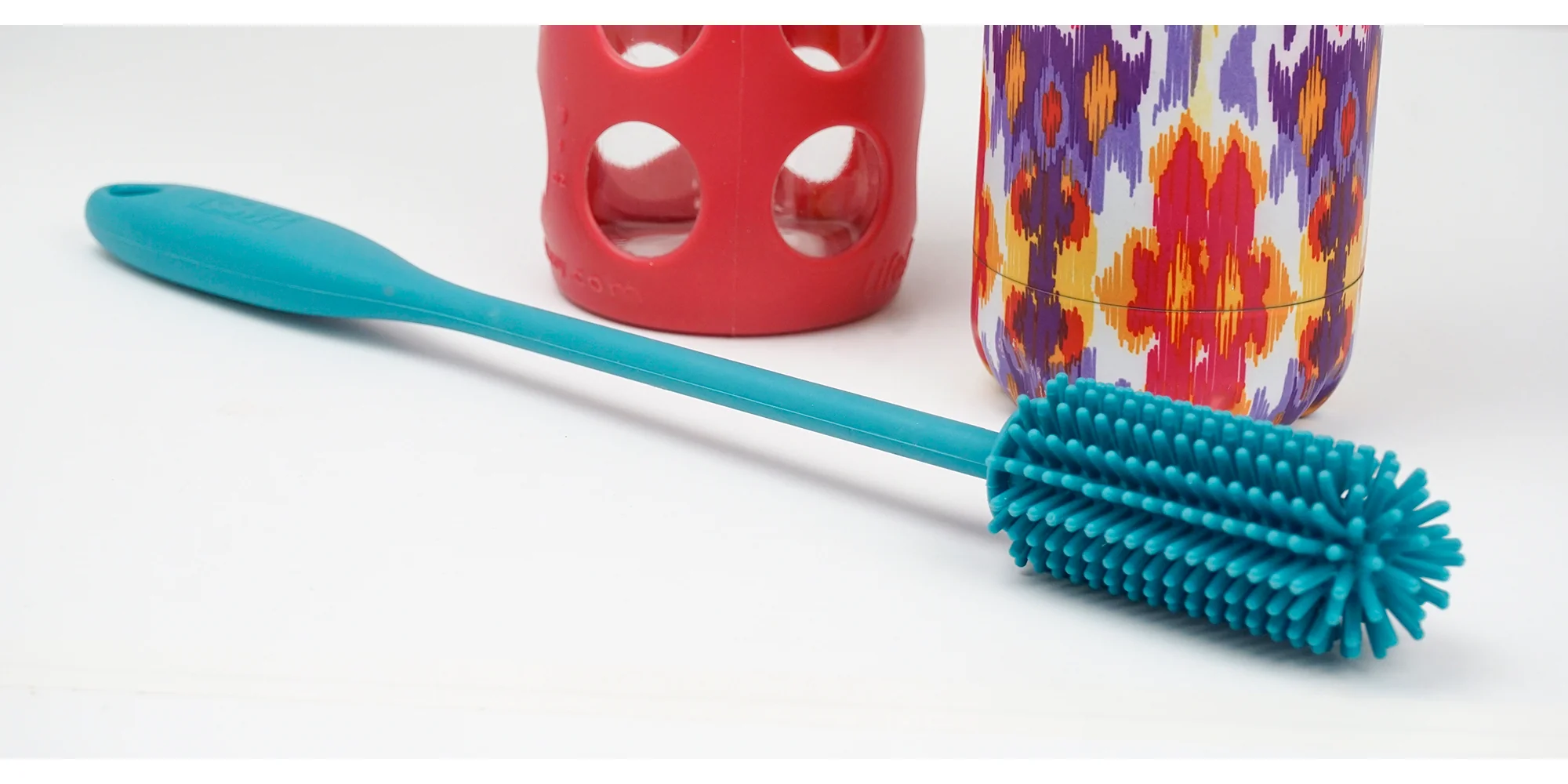 Silicone Bottle Brush - Turquoise
