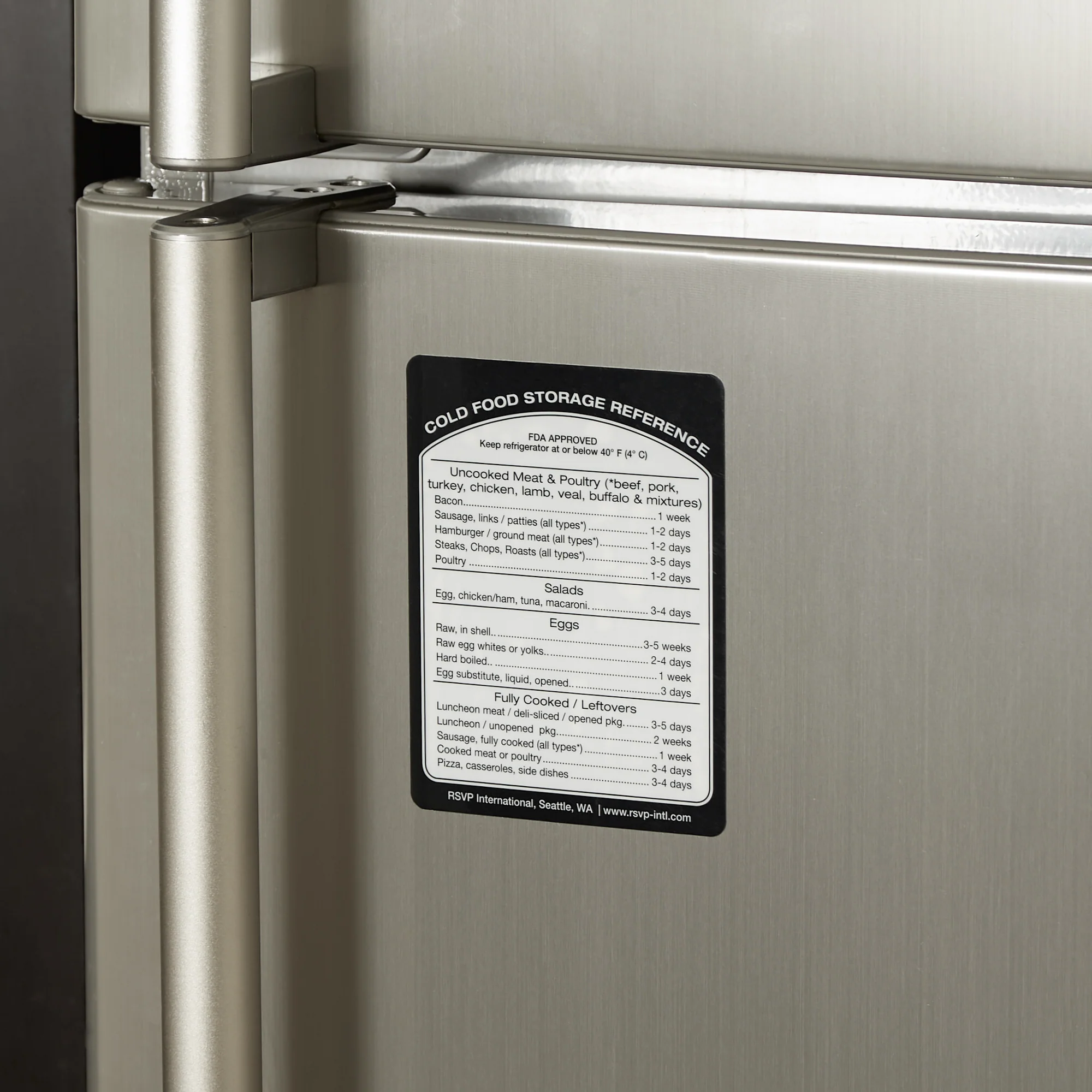 Removable Cold Storage Label