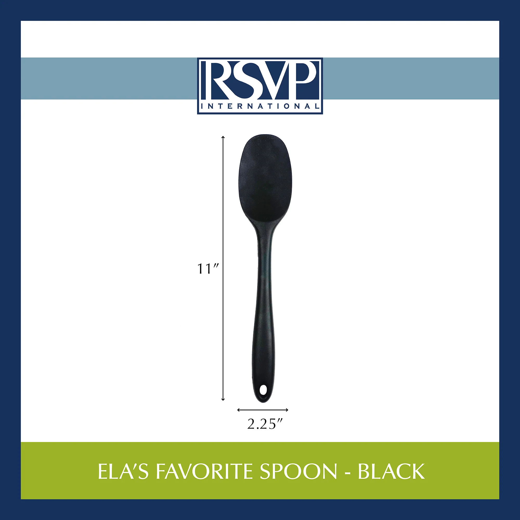 Ela's Favorite Spoon - Black