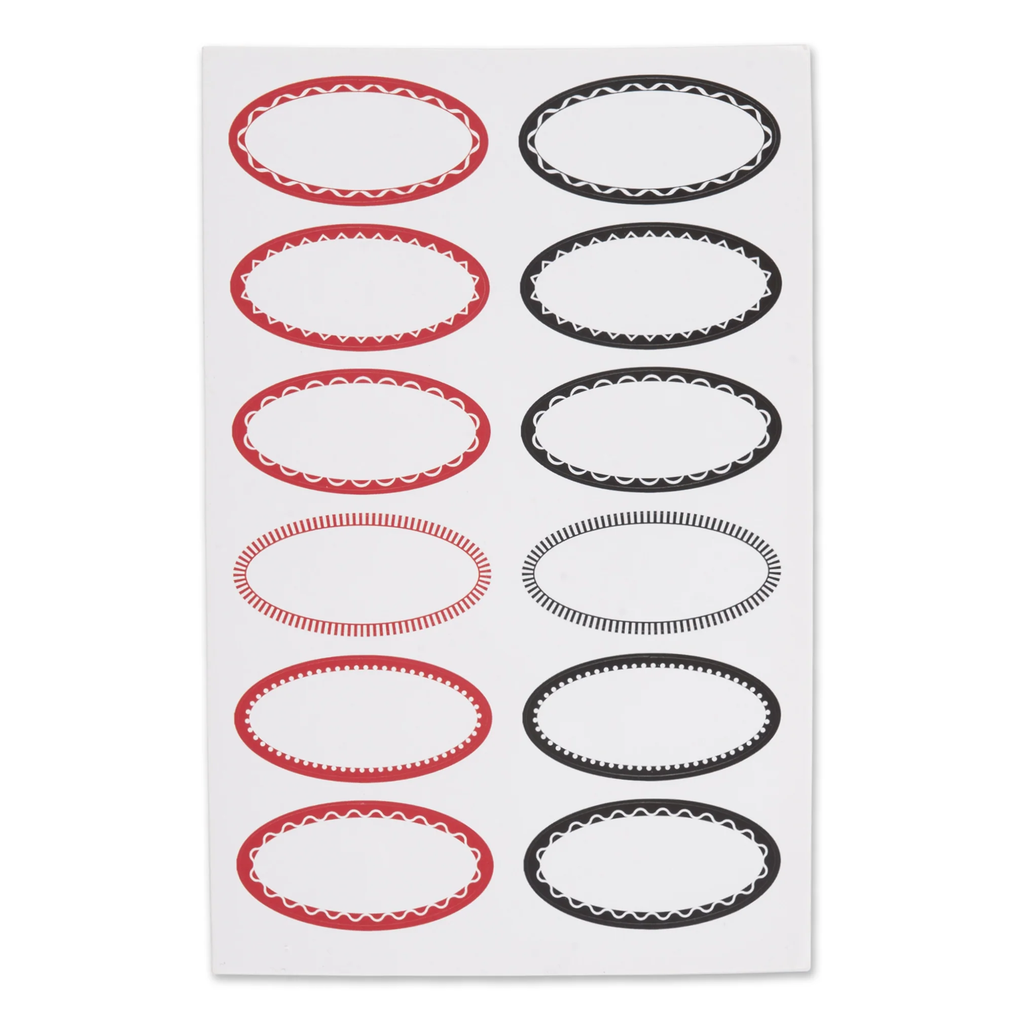 Canning Labels - Small Oval