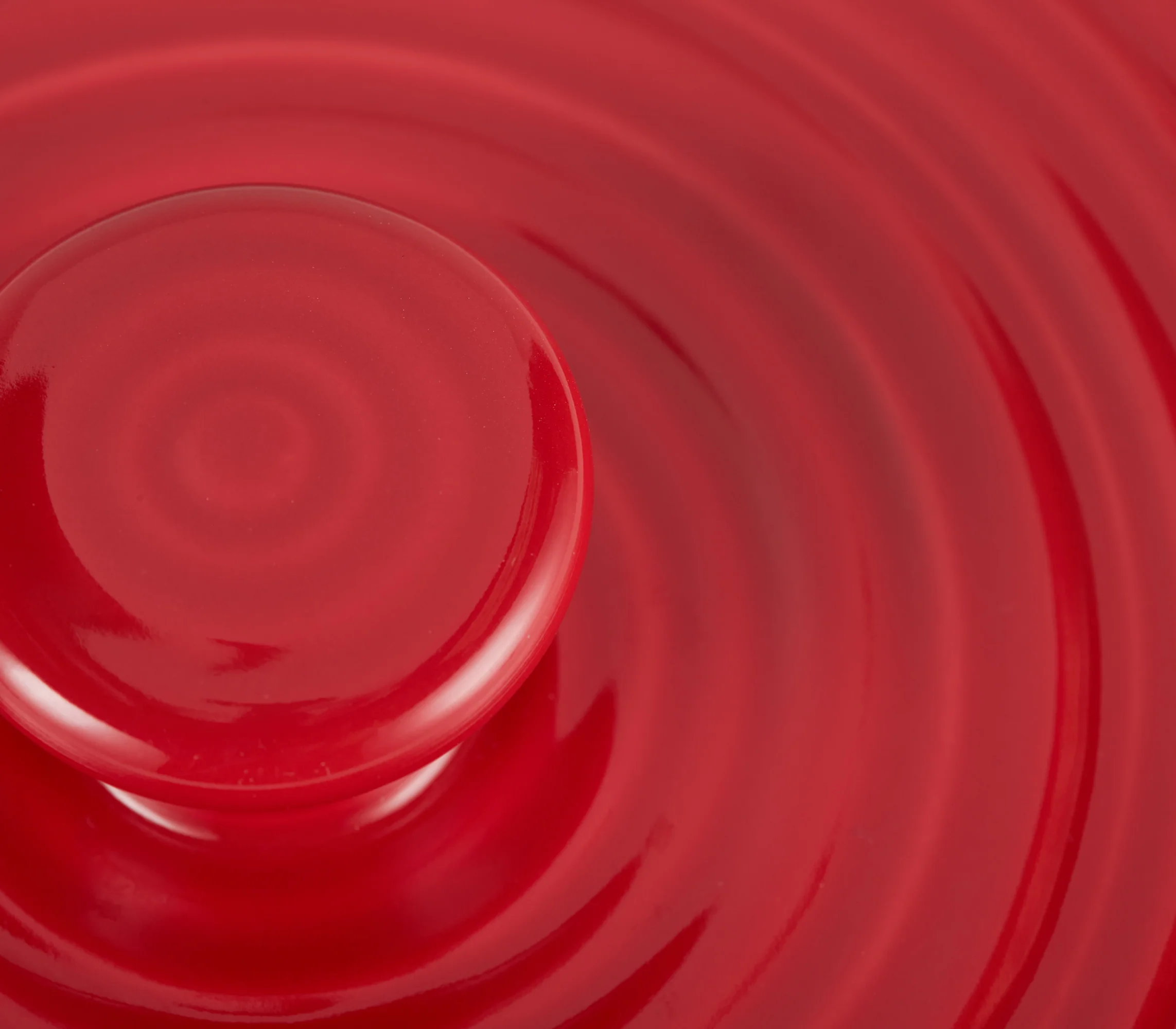 Tortilla Warmer - 10In - Stoneware - Red