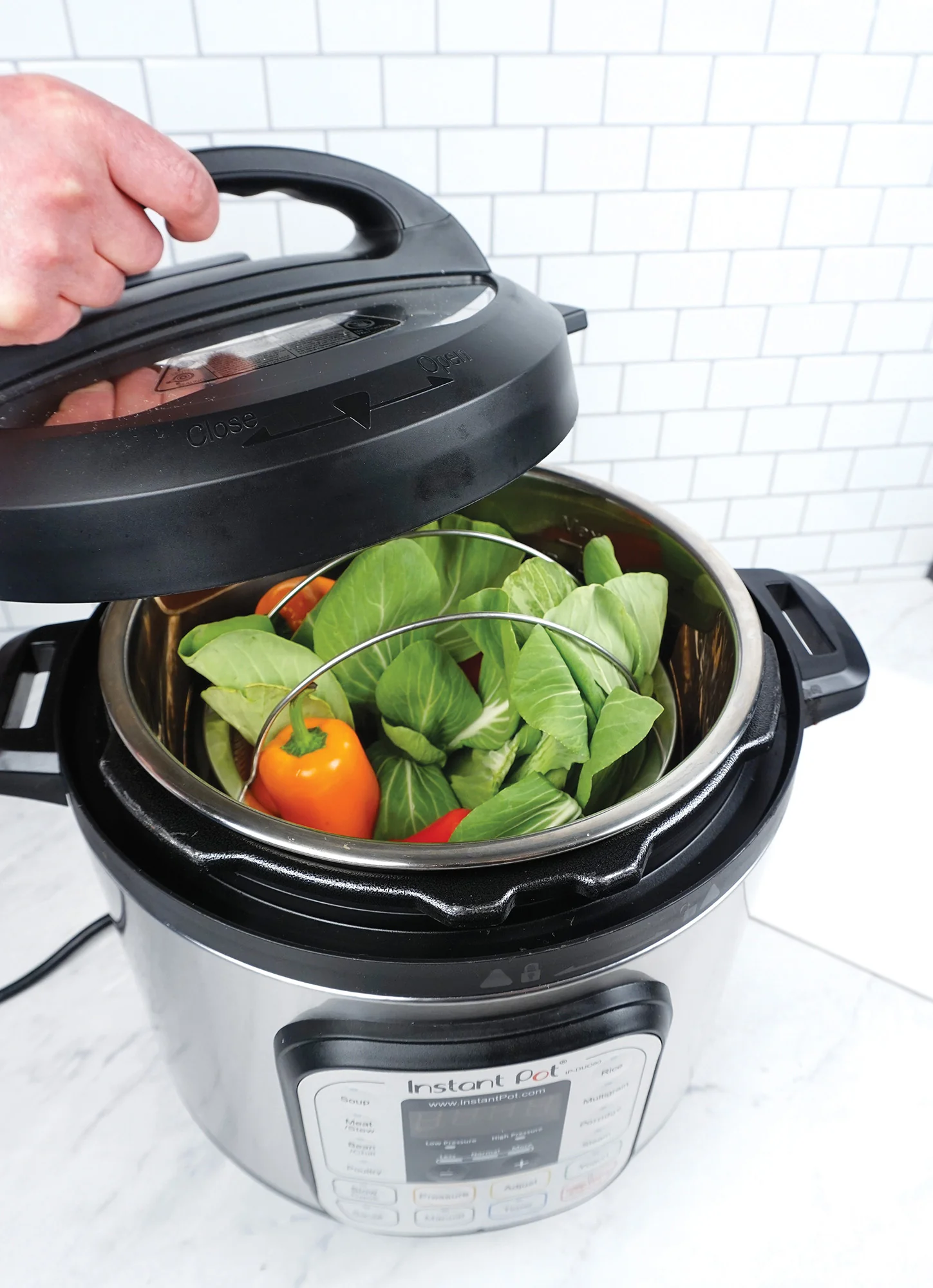 Endurance® Mesh Basket with Folding Handles - 3Qt