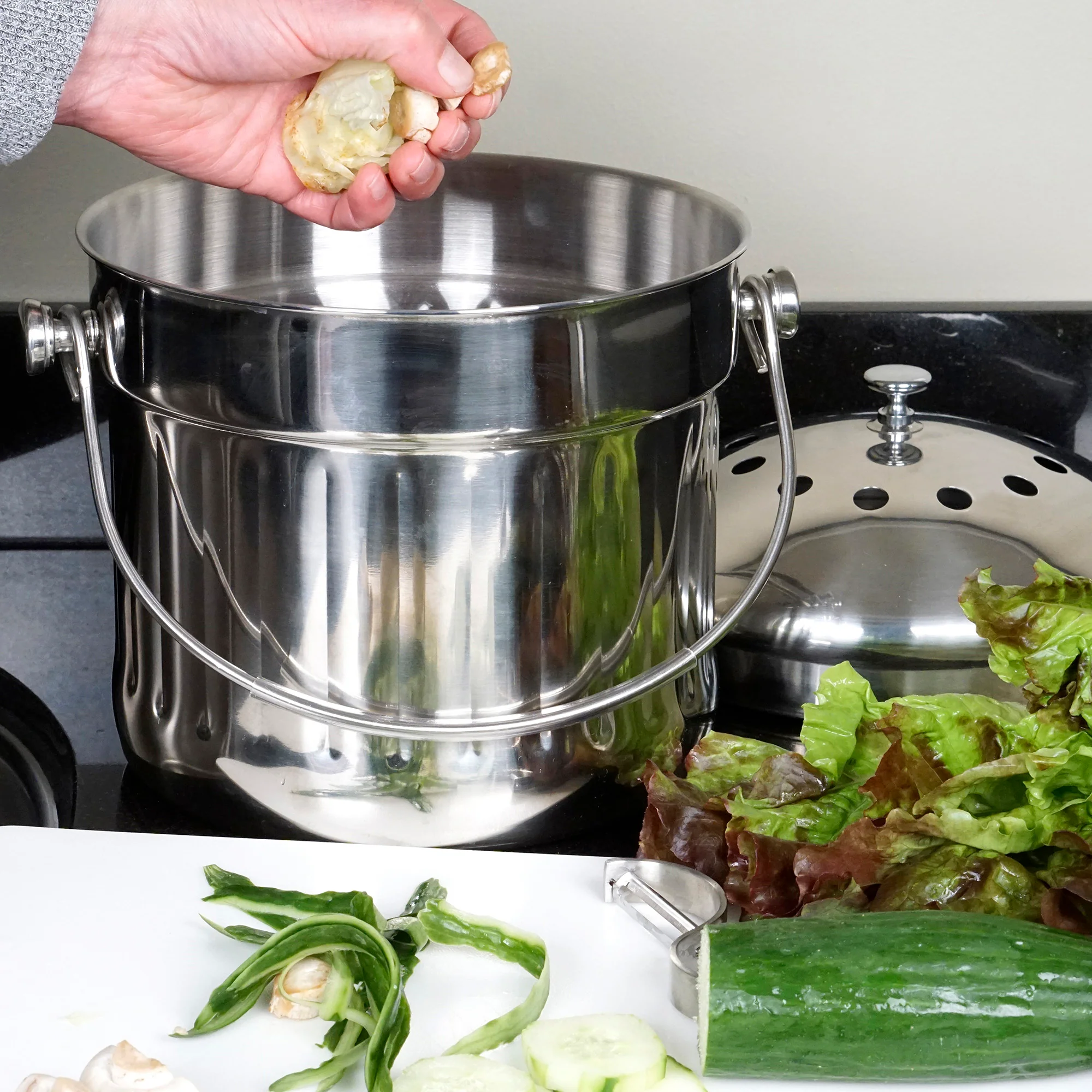 Endurance® Compost Pail - Jumbo - 1.5 Gallon