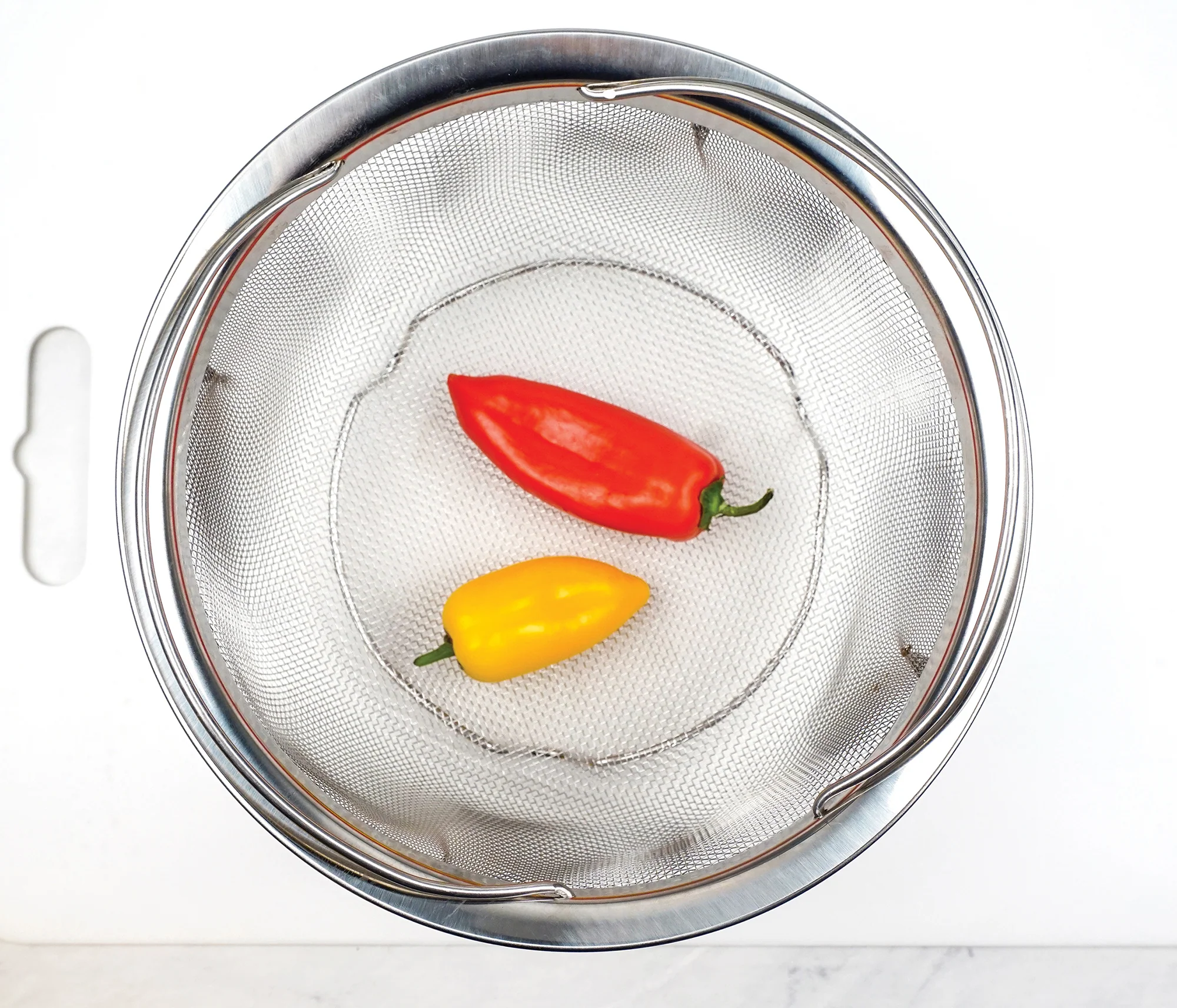 Endurance® Mesh Basket with Folding Handles - 3Qt