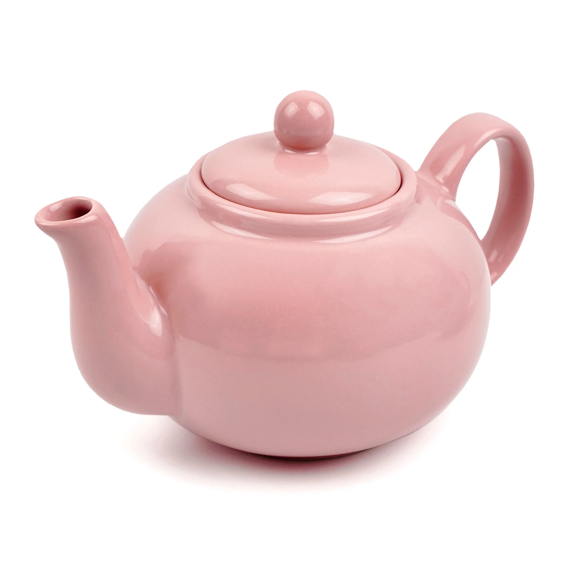 16Oz Stoneware Teapot - Pink